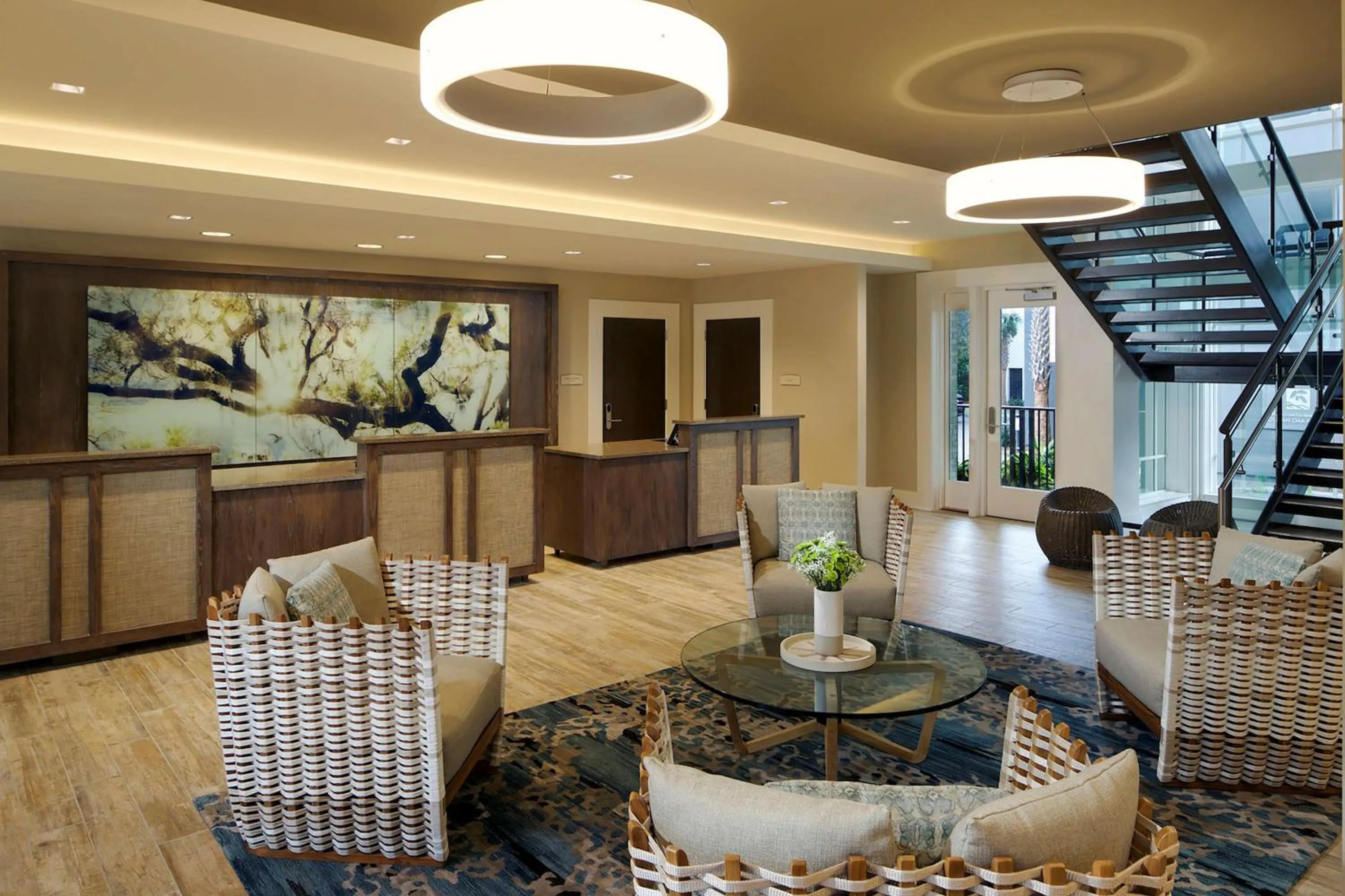 Lobby or reception in Hilton Grand Vacations Club Ocean Oak Resort Hilton Head