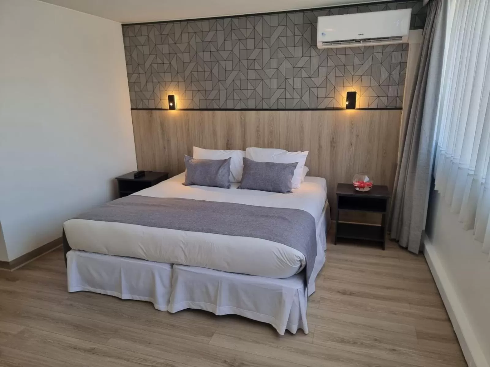 Photo of the whole room, Bed in Panamericana Hotel Providencia