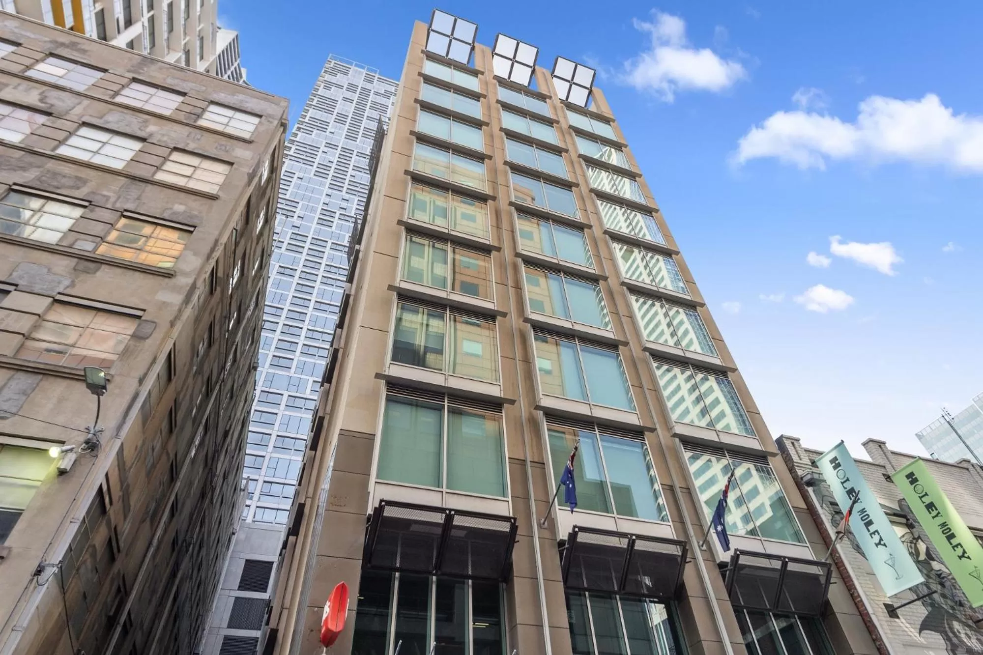 Property building in YEHS Hotel Melbourne CBD
