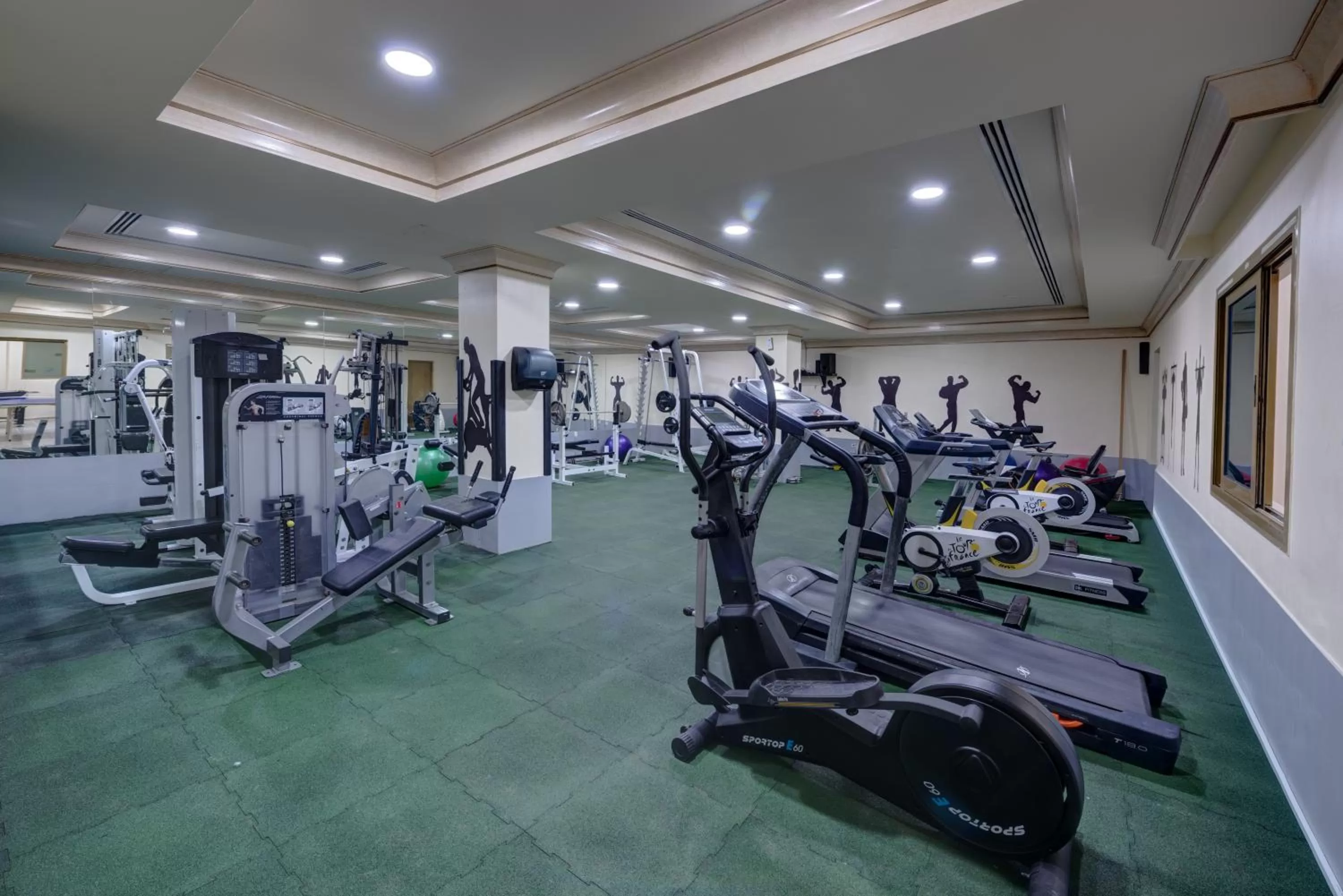 Fitness centre/facilities in Sahara Beach Resort & Spa
