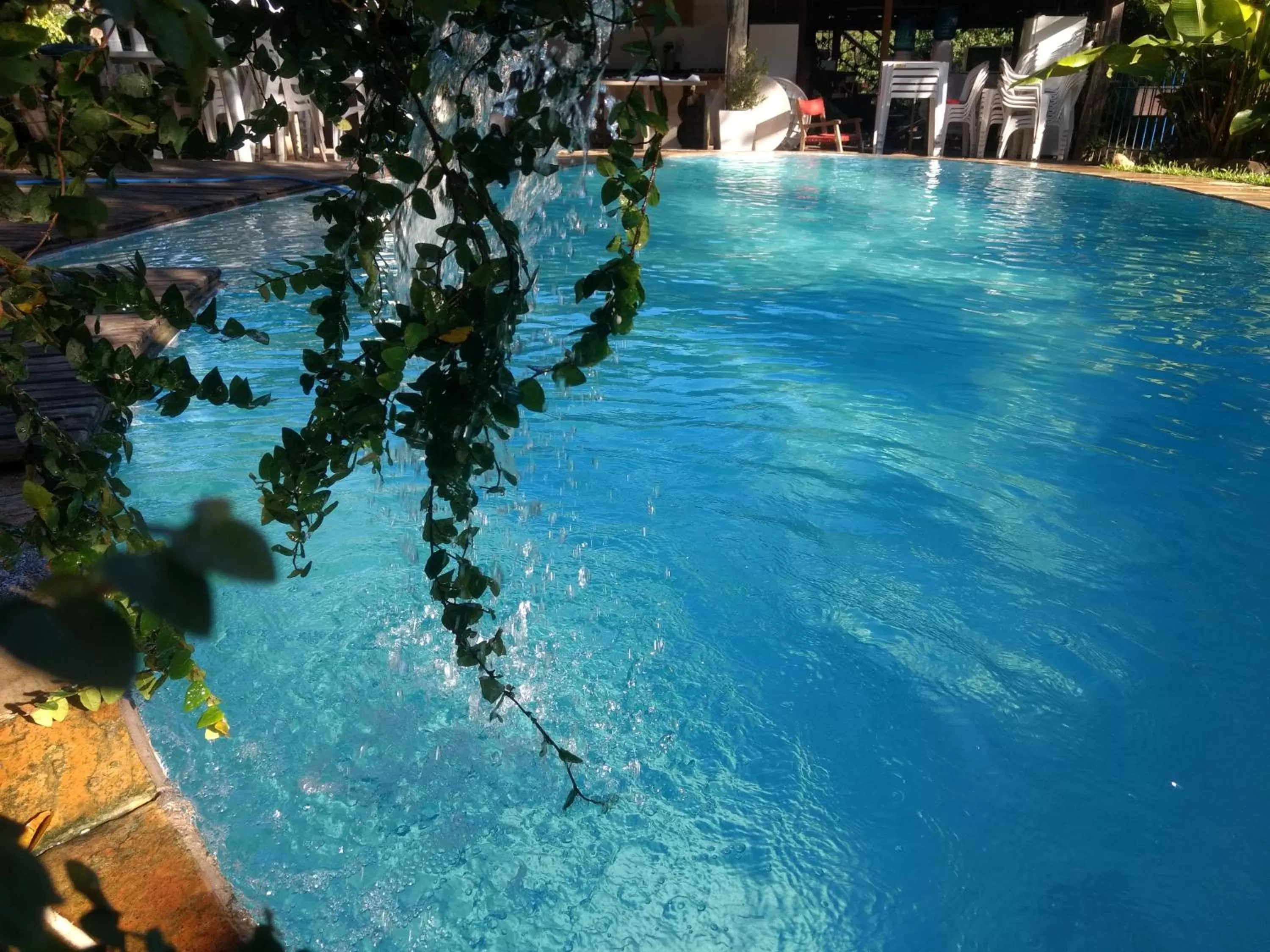 Swimming pool in Hotel Chácara das Flores