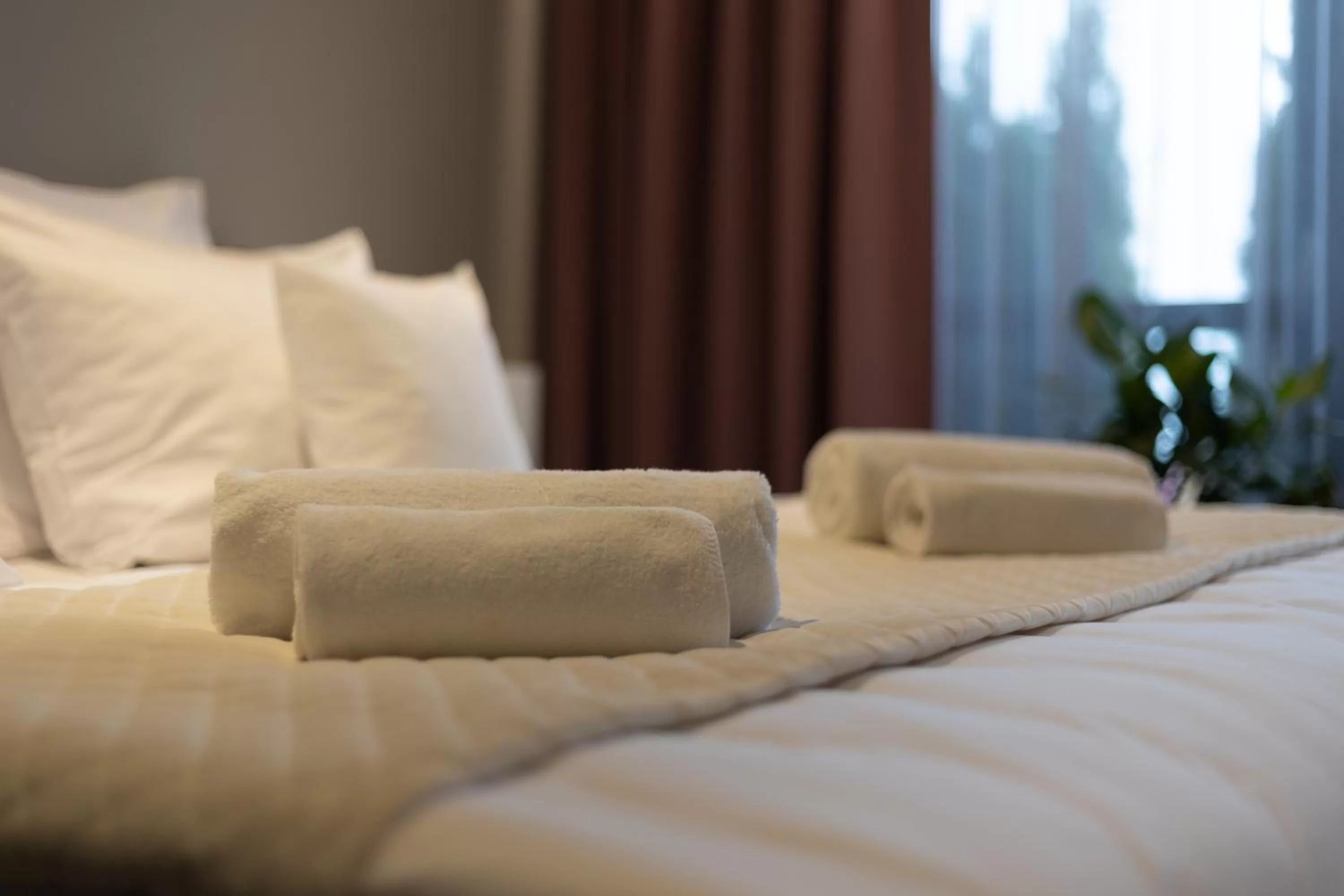 Bed in Hotel Zoo by Afrykarium Wroclaw