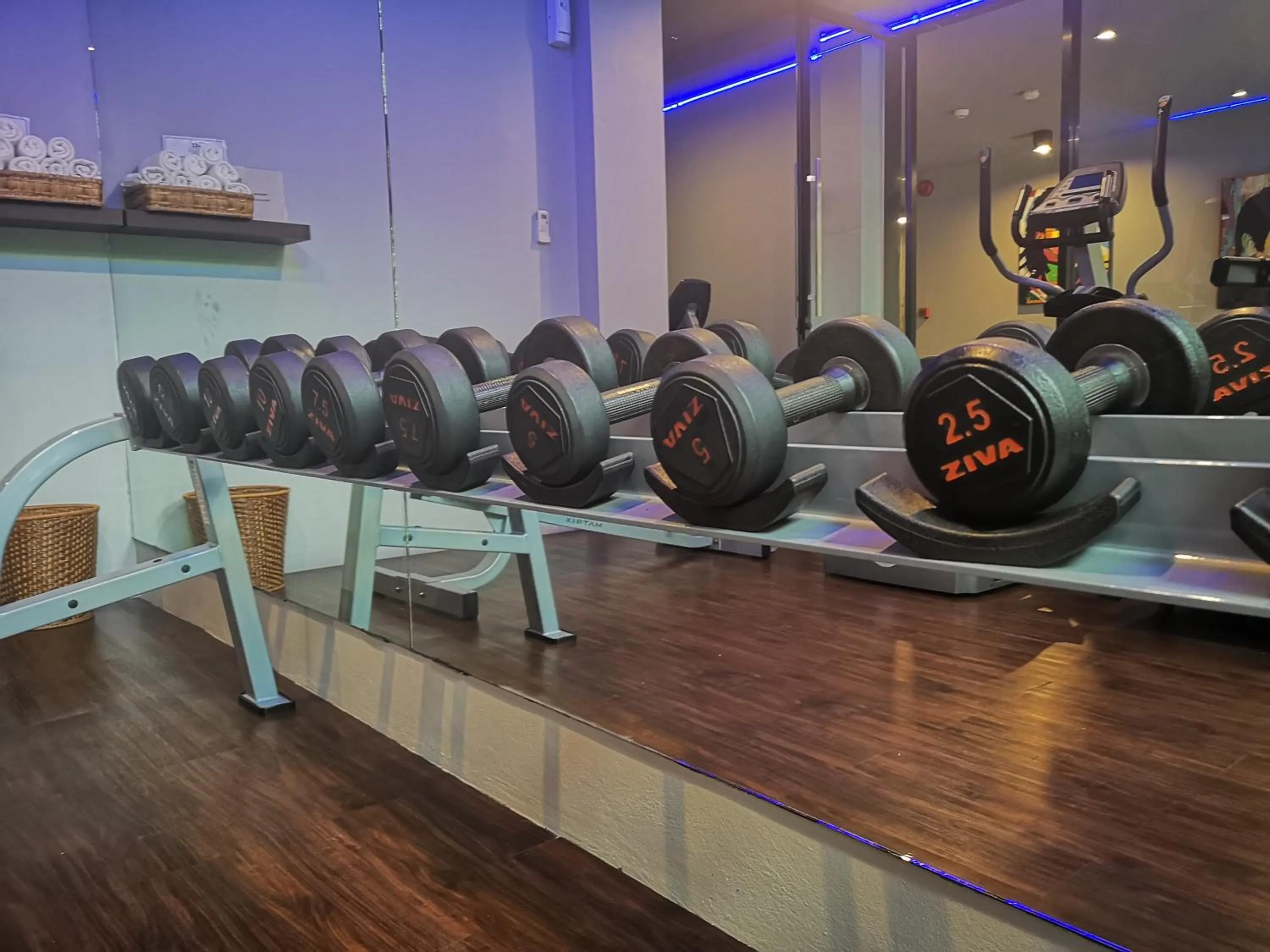 Fitness centre/facilities in Mazi Design Hotel by Kalima