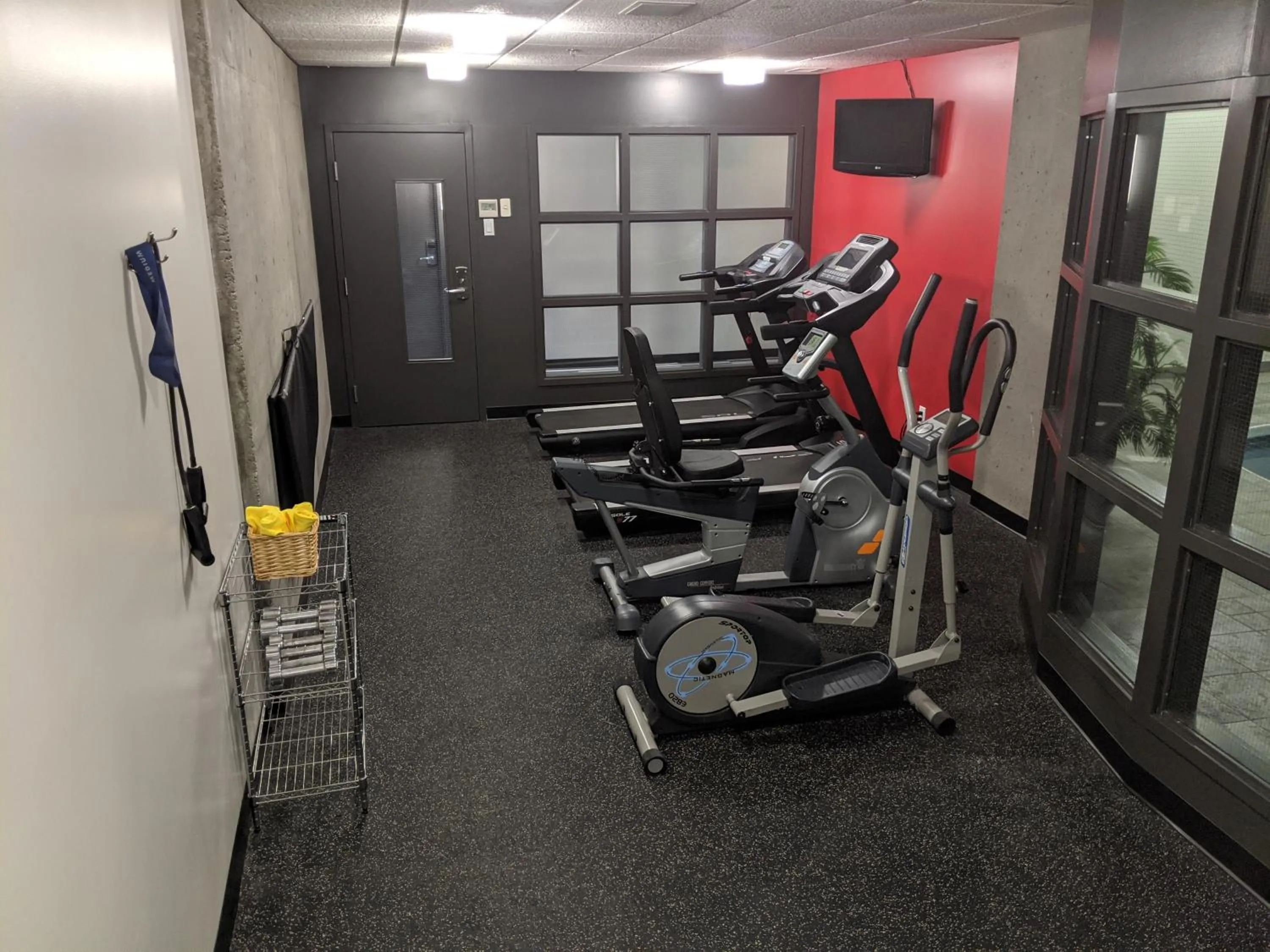 Fitness centre/facilities in Grand Times Hotel – Aeroport de Quebec