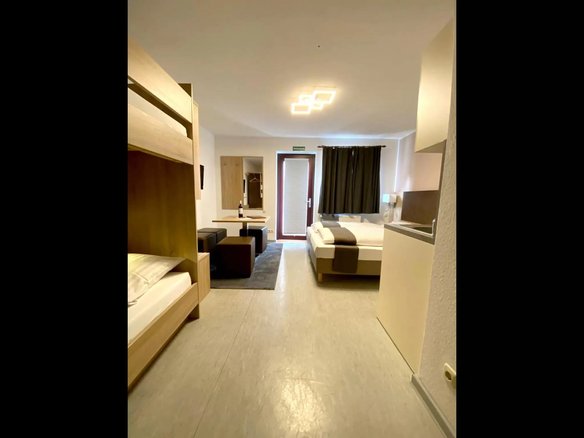 Bed in Hana Aparthotel