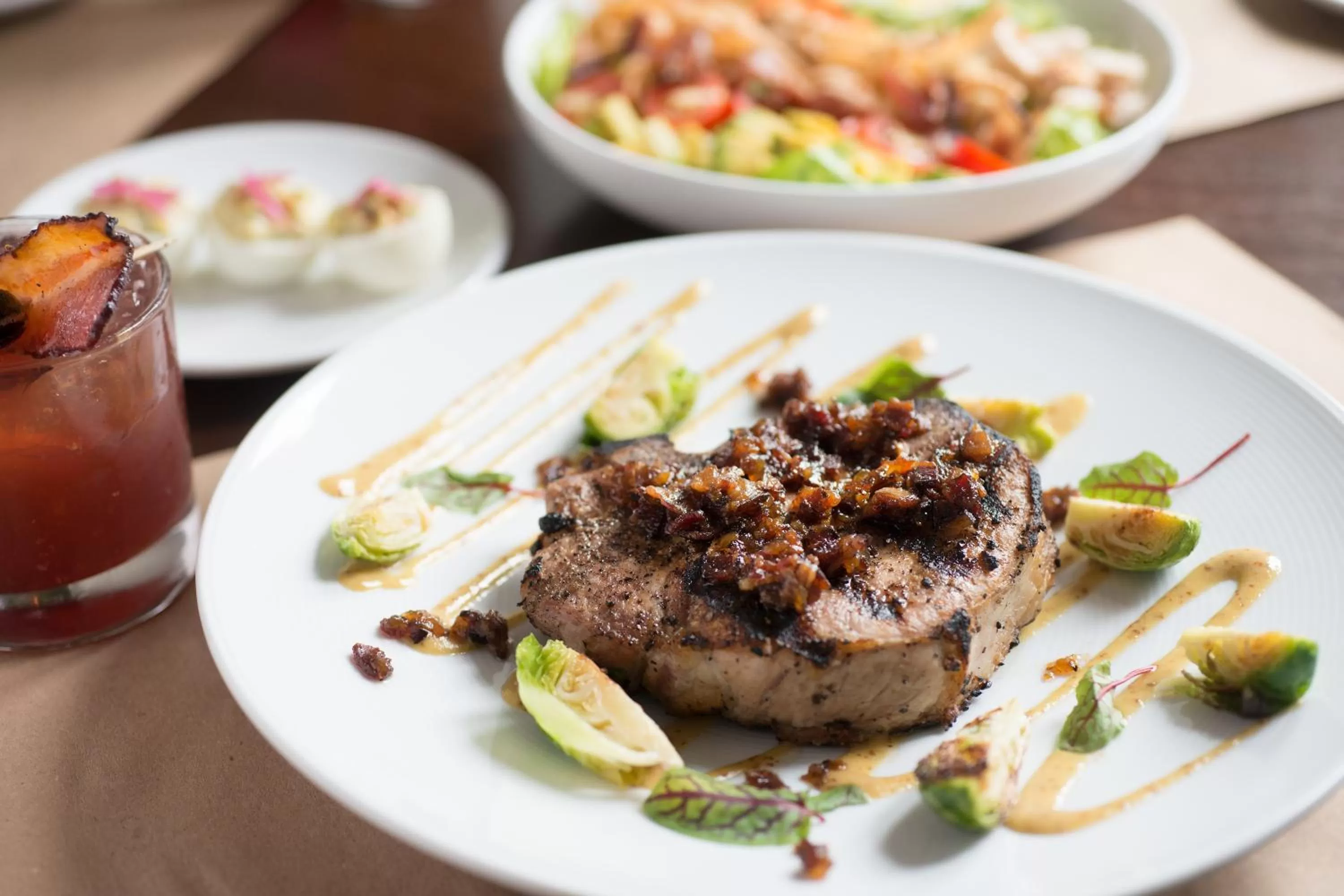 Food close-up in Kennebunkport Inn