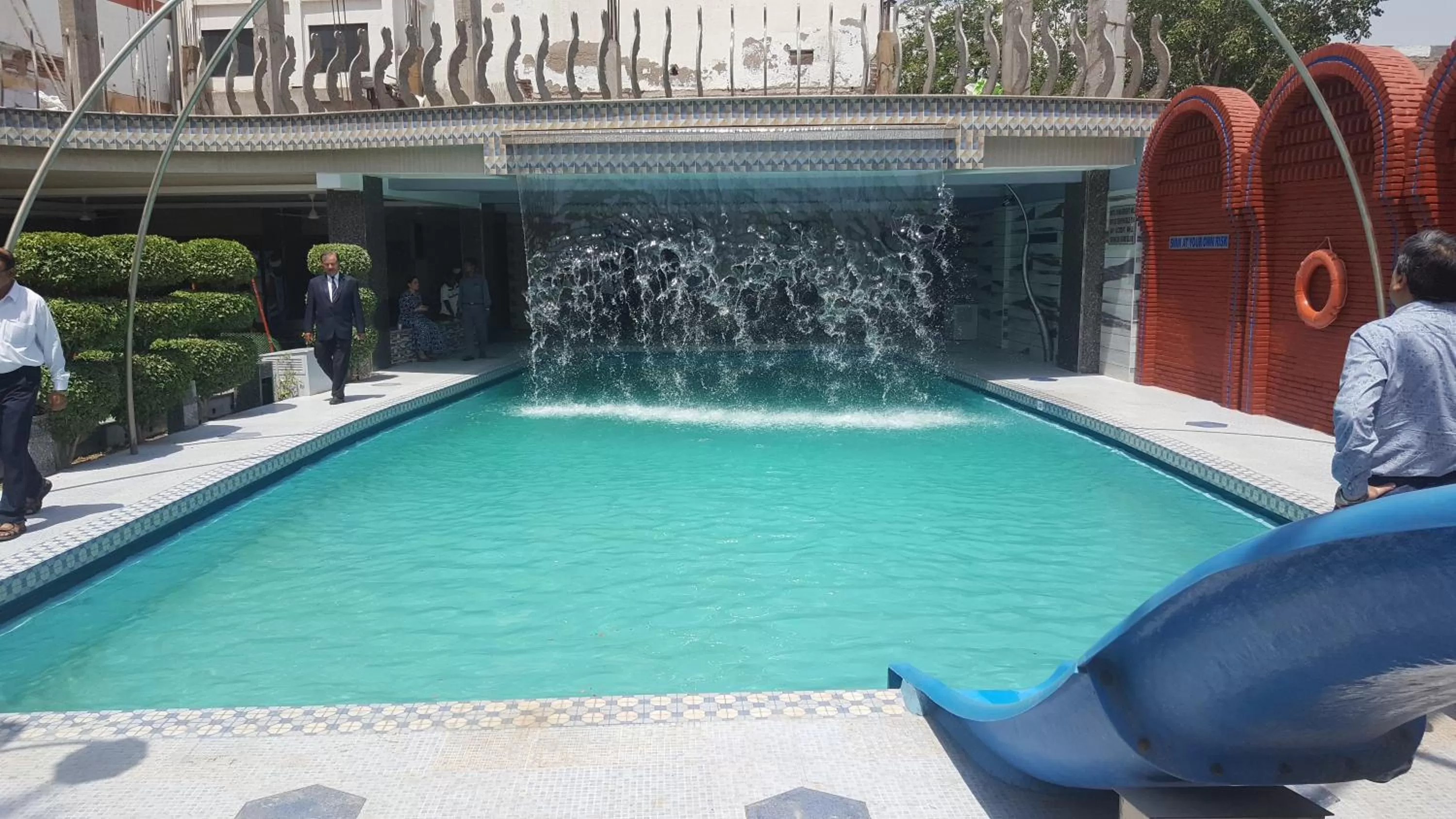 Swimming pool in Hotel Amar