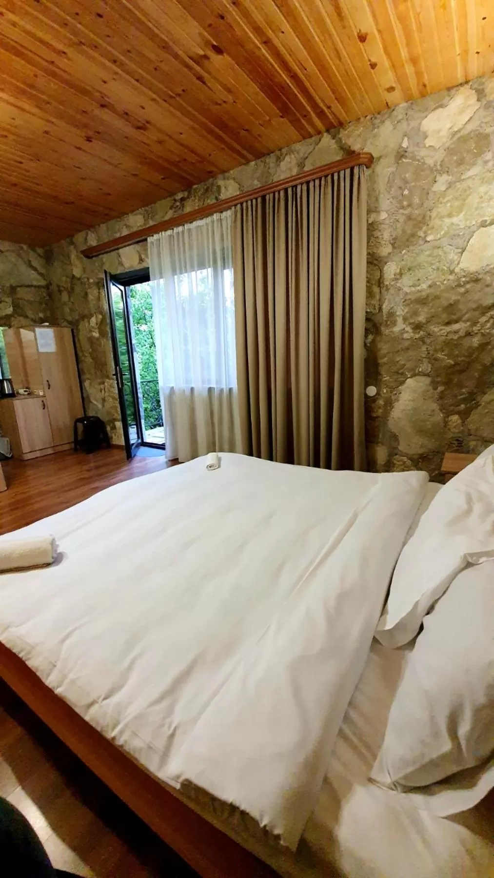 Bed in Guest House Ijevan's Garden