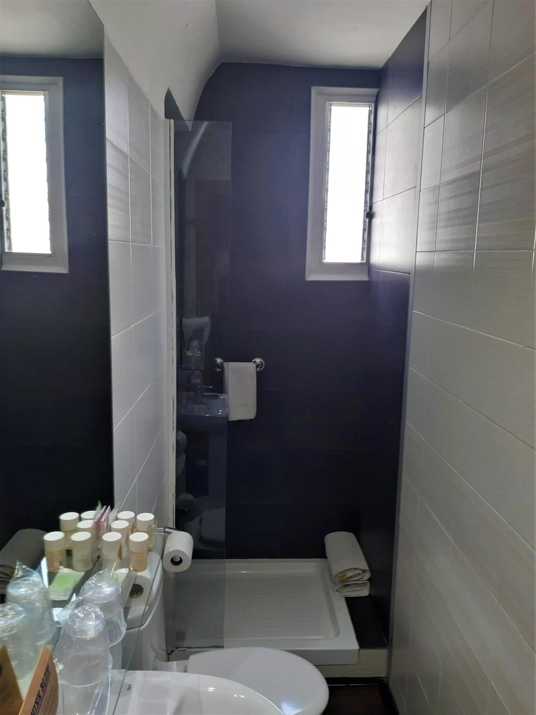 Shower, Bathroom in Hotel Capri