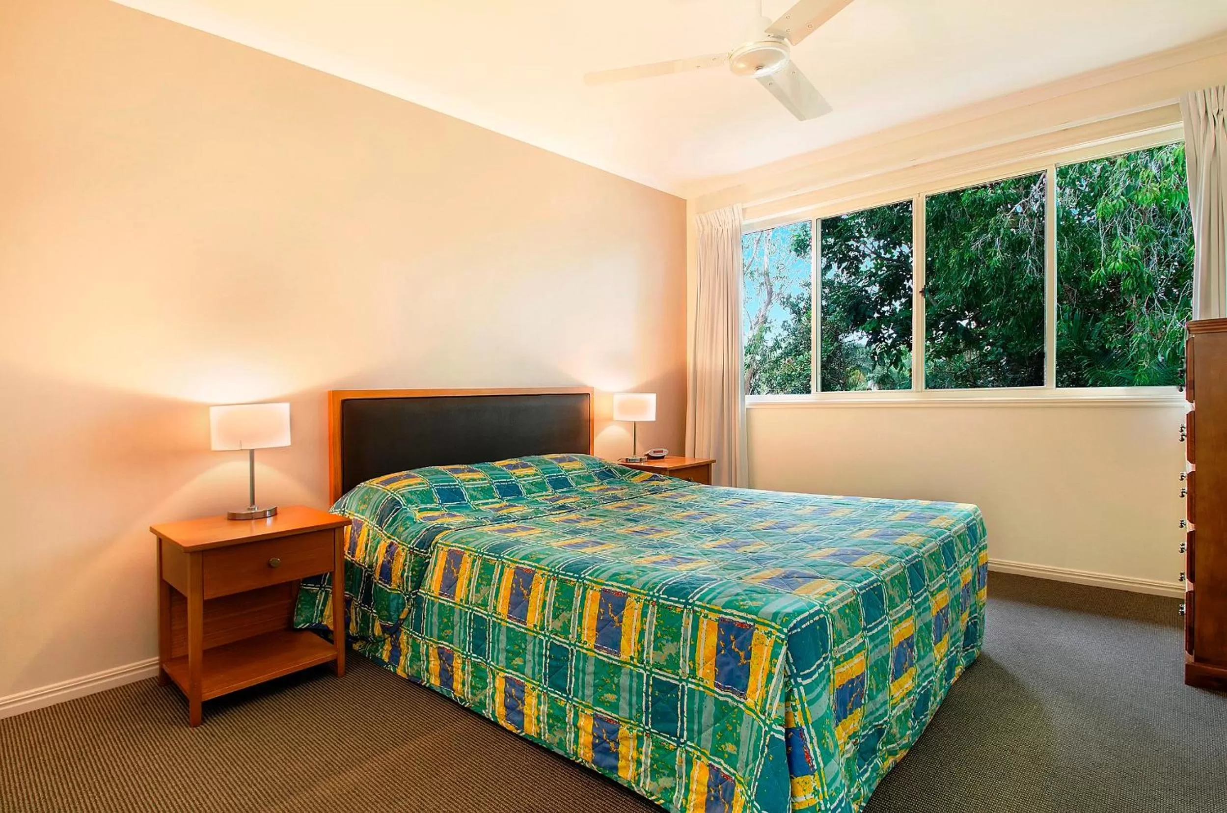 Bed in Ivory Palms Resort Noosa