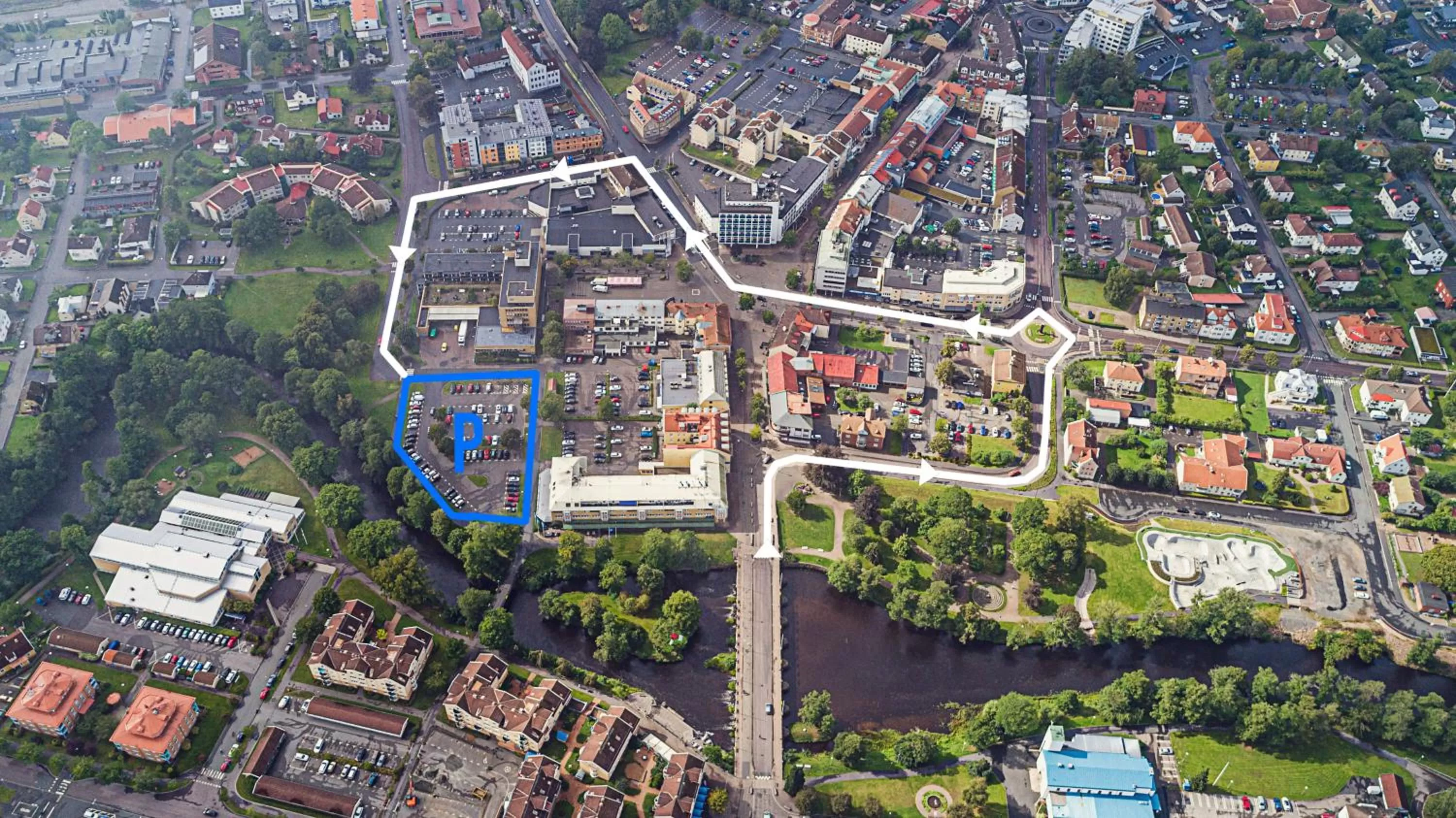 Off site in Best Western Hotel Varnamo