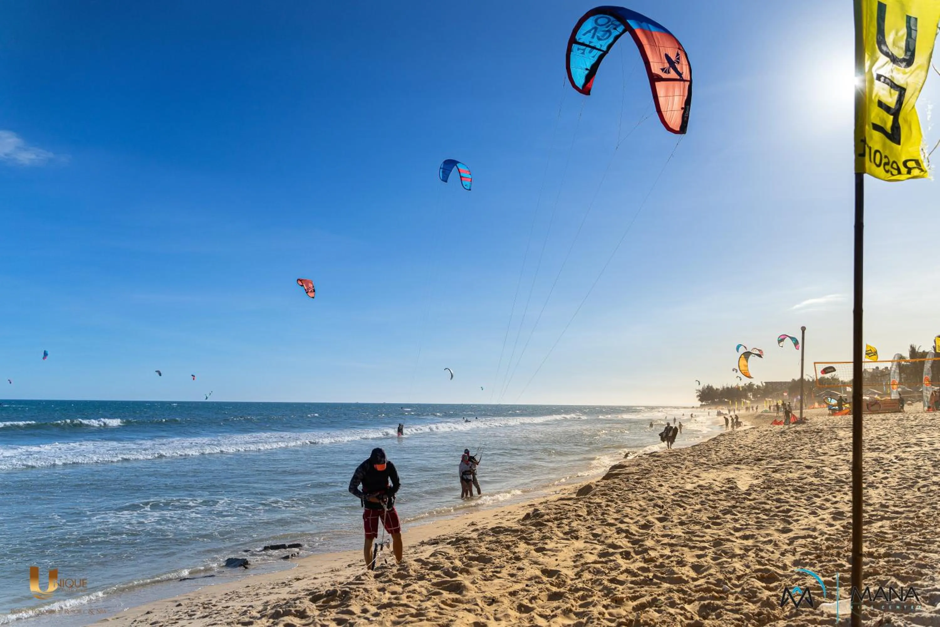 Beach in Unique Mui Ne Resort and Spa