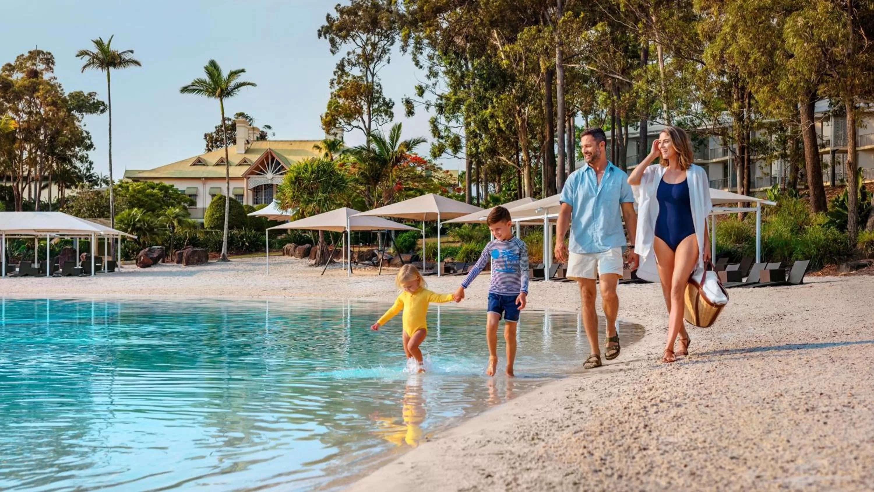Swimming pool in InterContinental Sanctuary Cove Resort by IHG