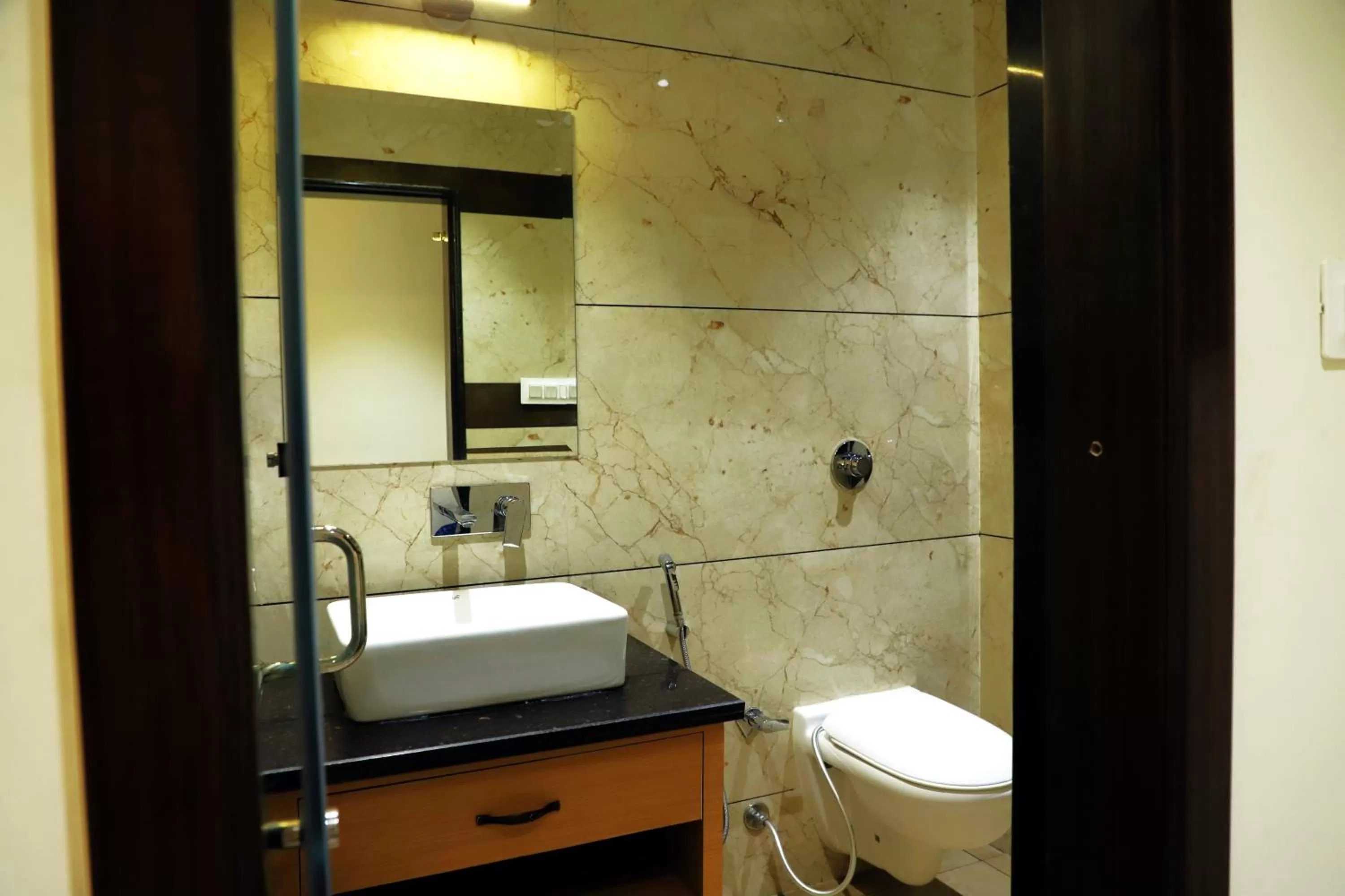 Shower, Bathroom in Perfect Stayz Premium- Hotel Sehdev Near Golden Temple