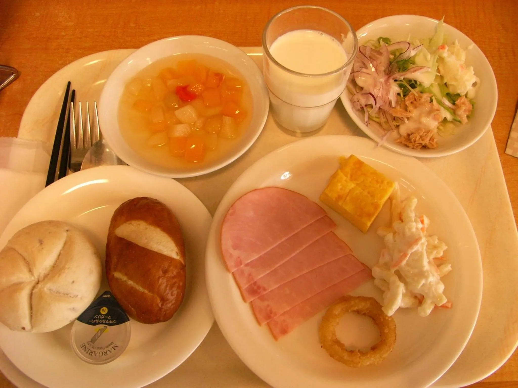 Food in Hotel Route-Inn Aso Kumamoto Airport Ekimae