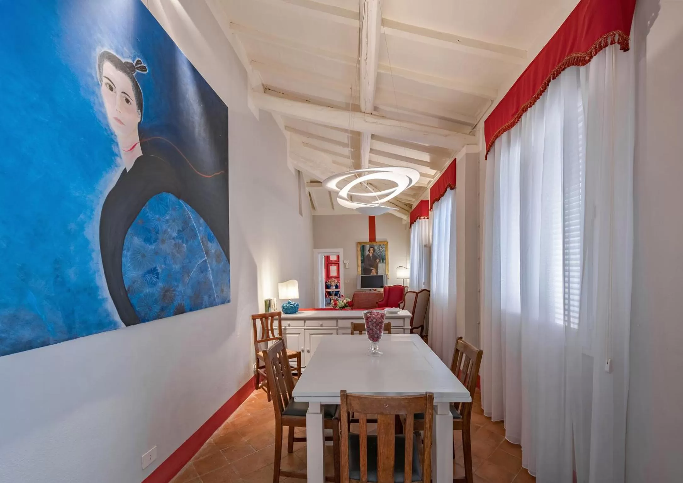 Dining area in Drom Florence Rooms & Apartments