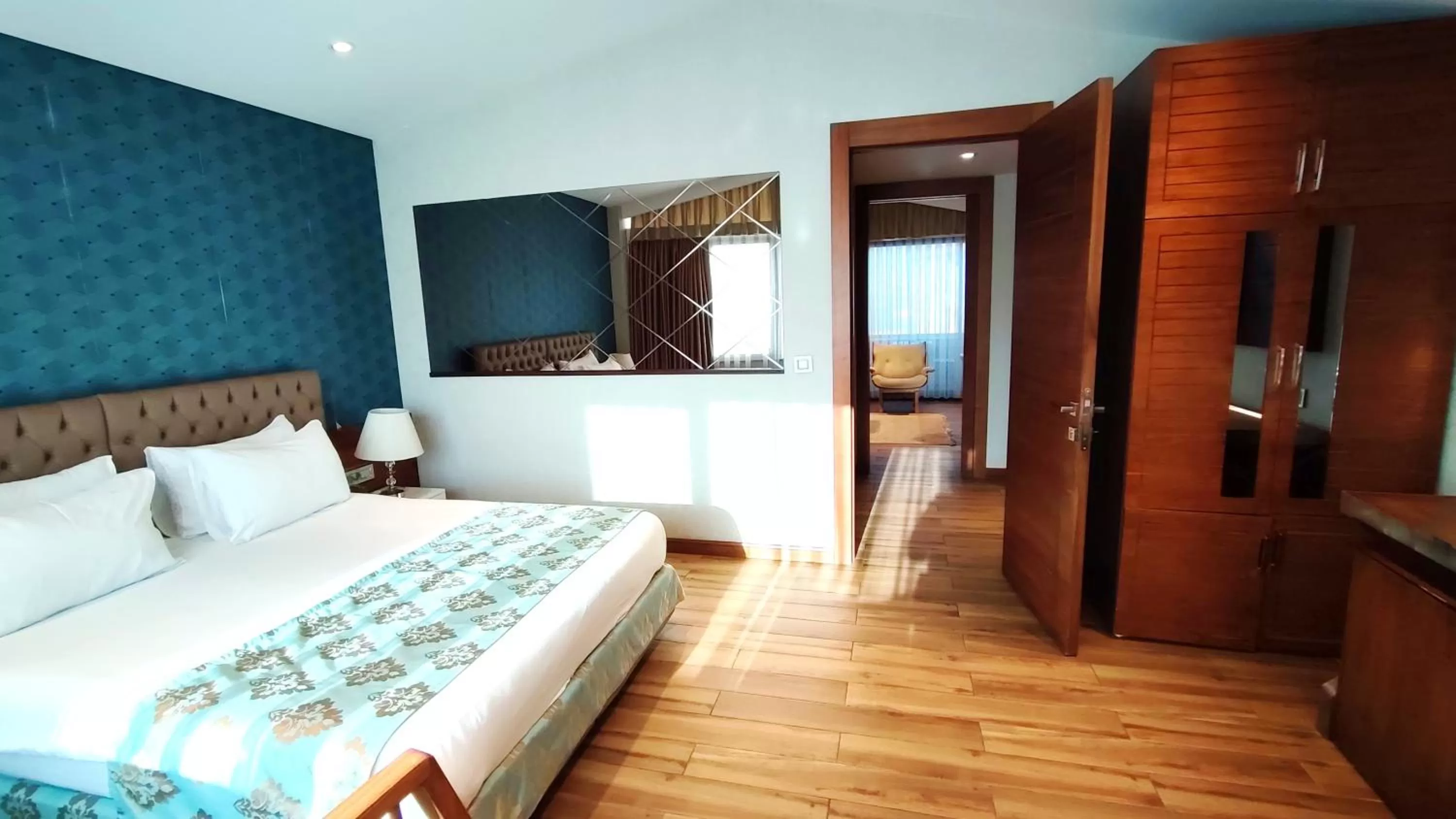 Bed in Old Port Hotel