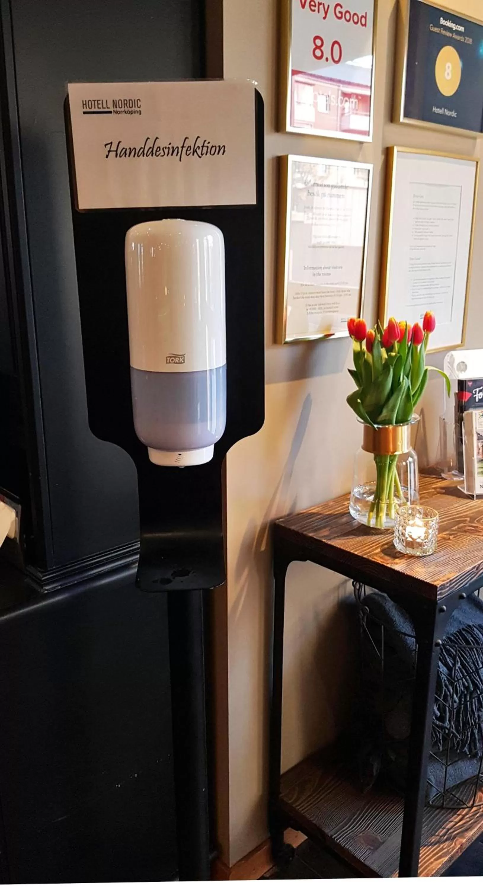 Facade/entrance in Hotell Nordic