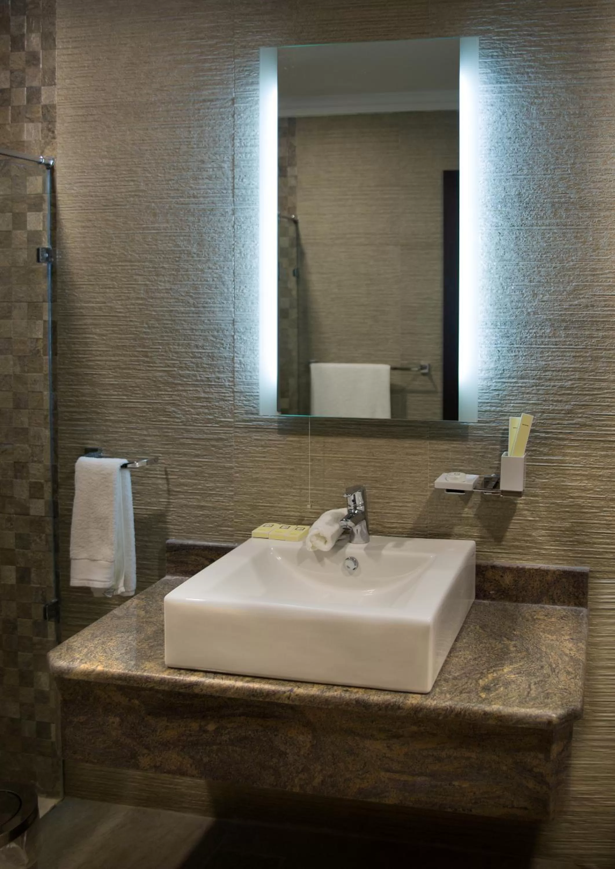 Bathroom in Adams Hotel