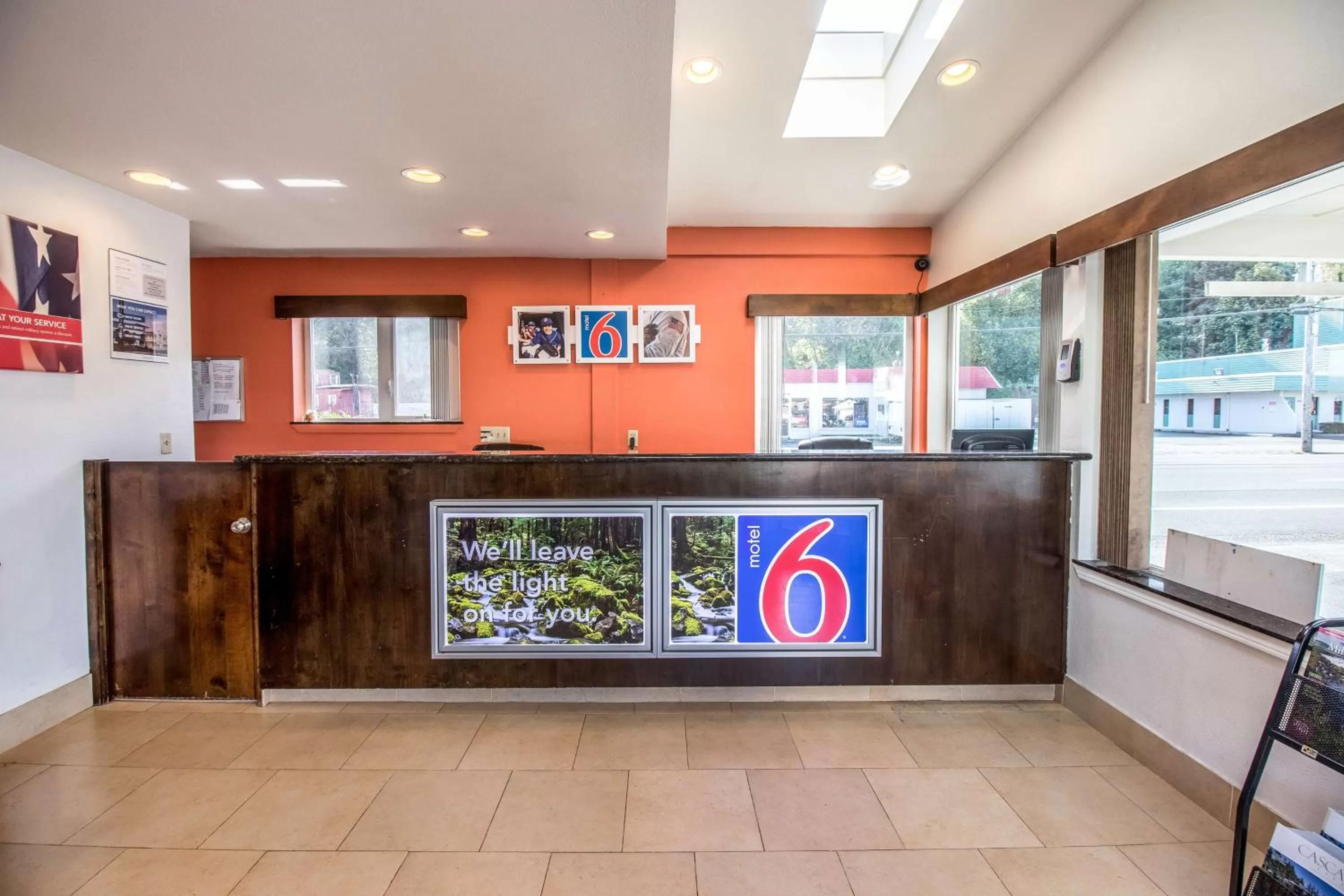 Property logo or sign in Motel 6-Astoria, OR