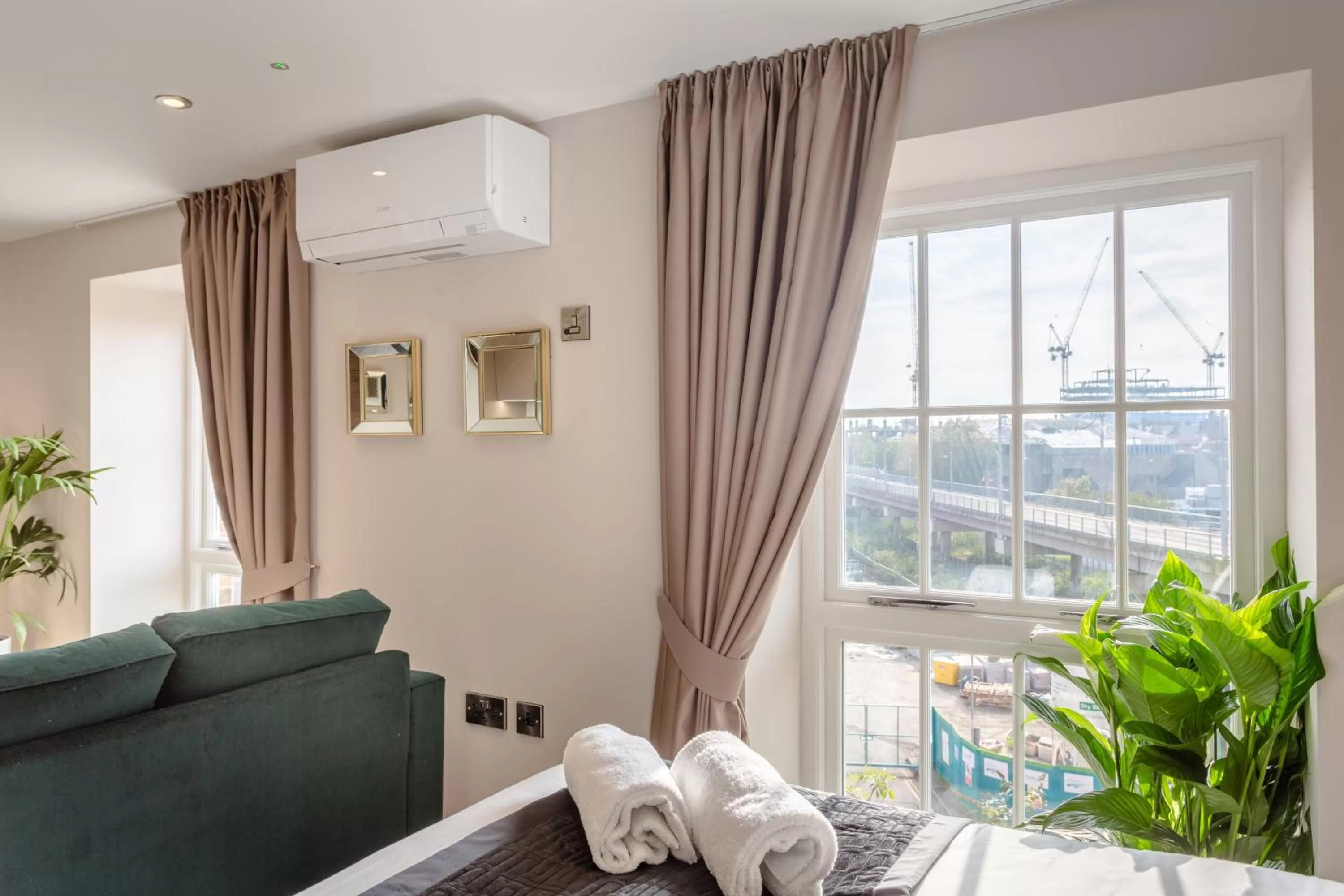 Seating area in Heritage Mews Nottingham