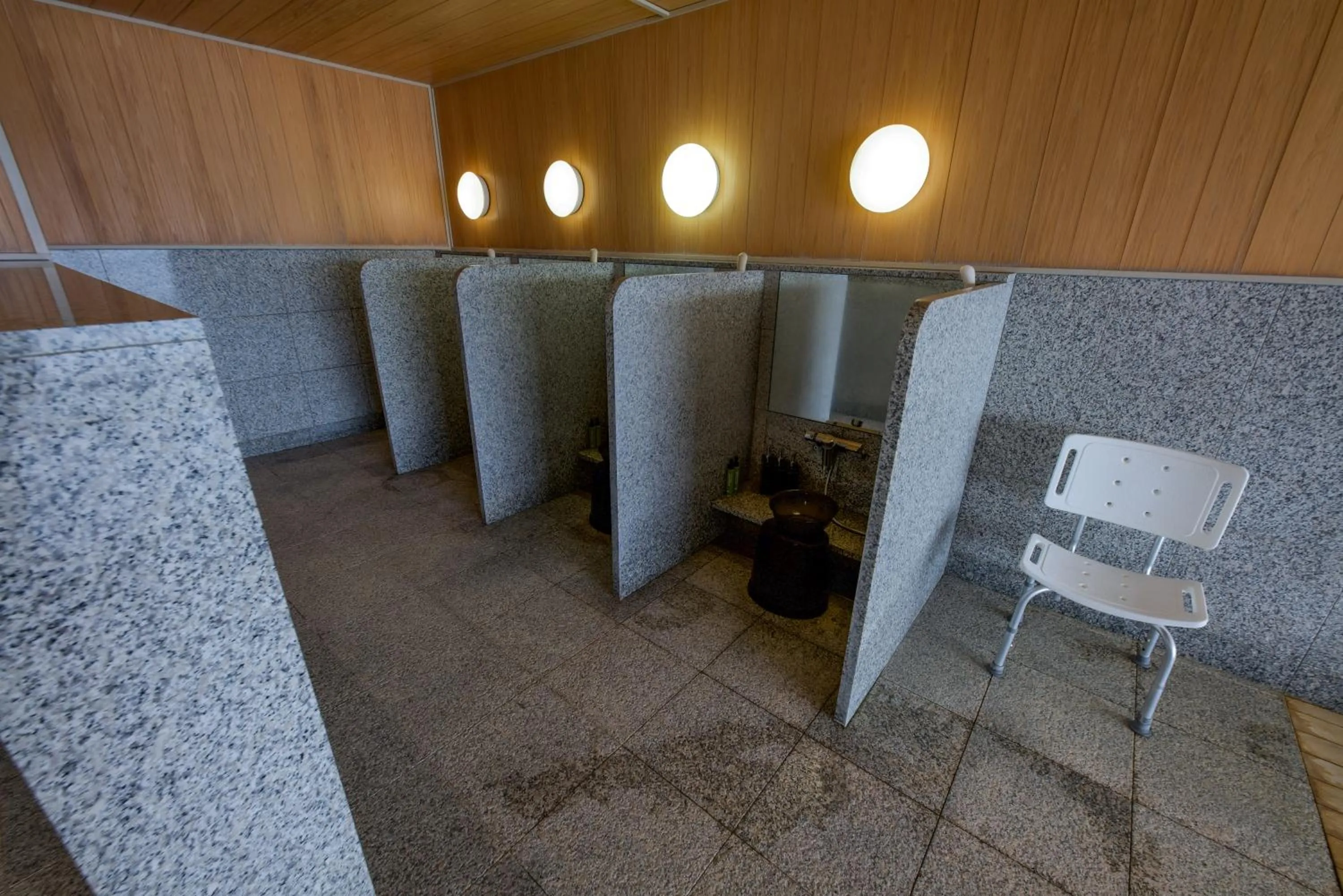 Hot Spring Bath in Wakamatsu Hot Spring Resort