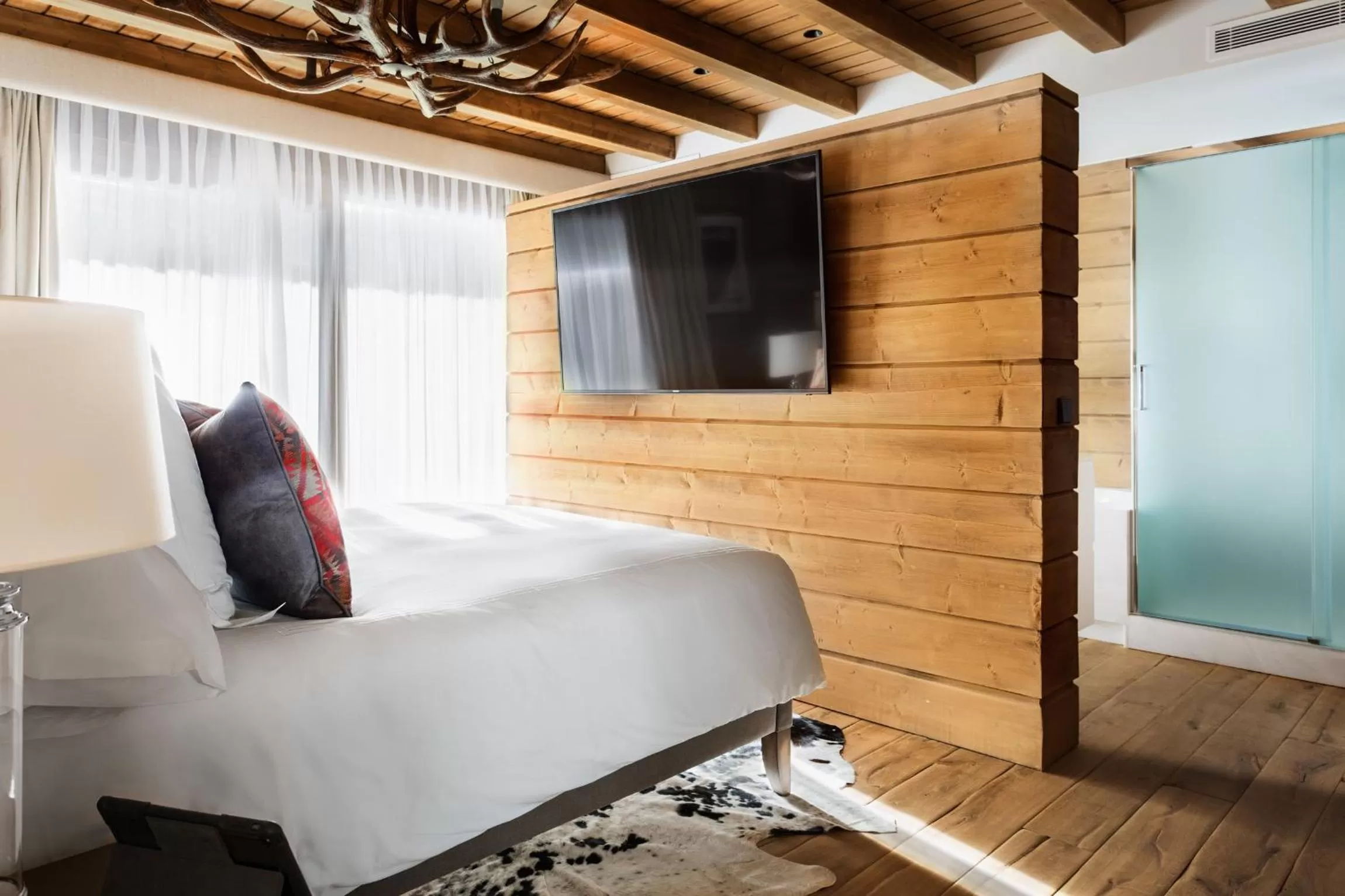 Bed in El Lodge, Ski & Spa