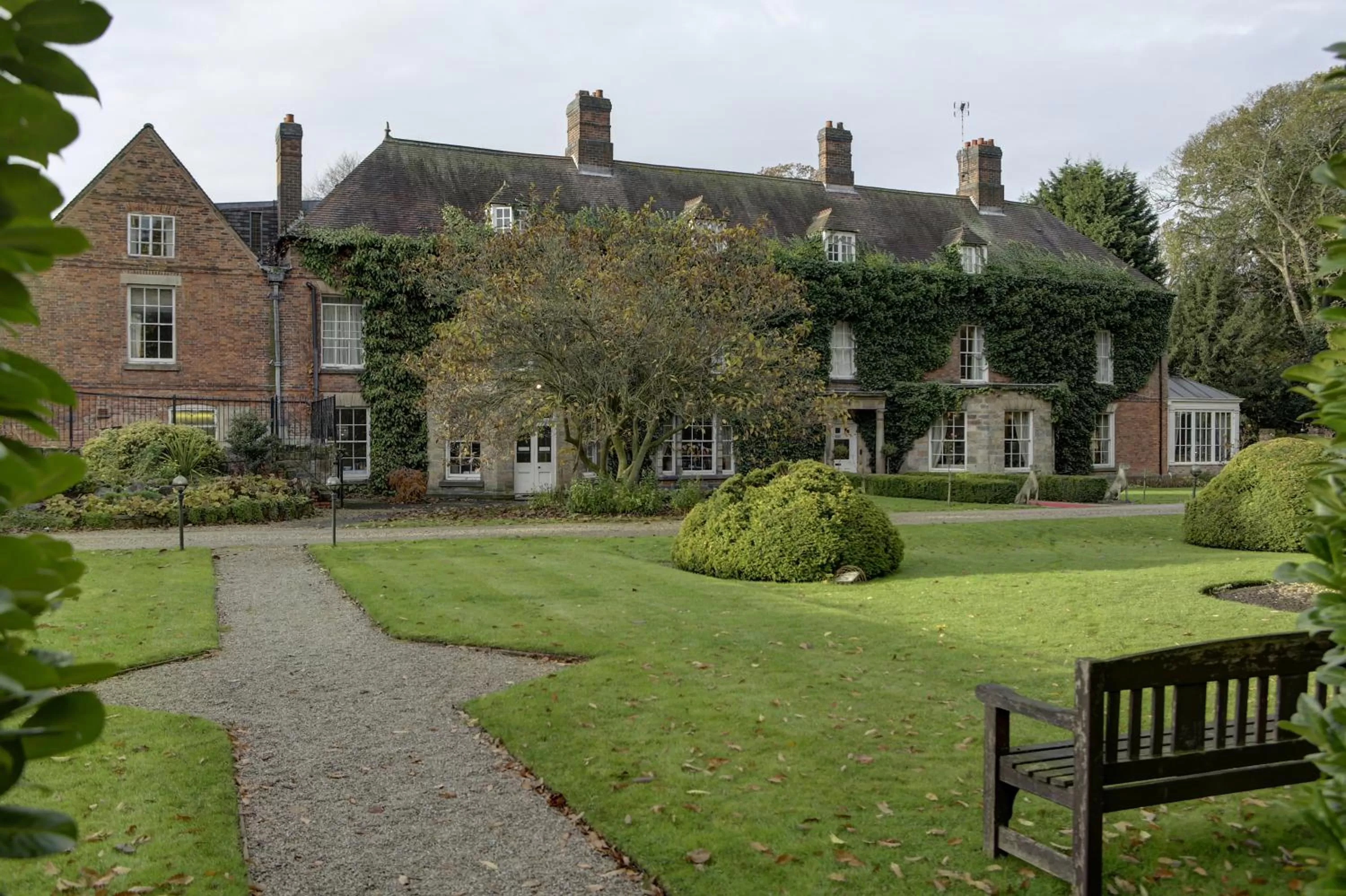 Property building in Risley Hall Hotel