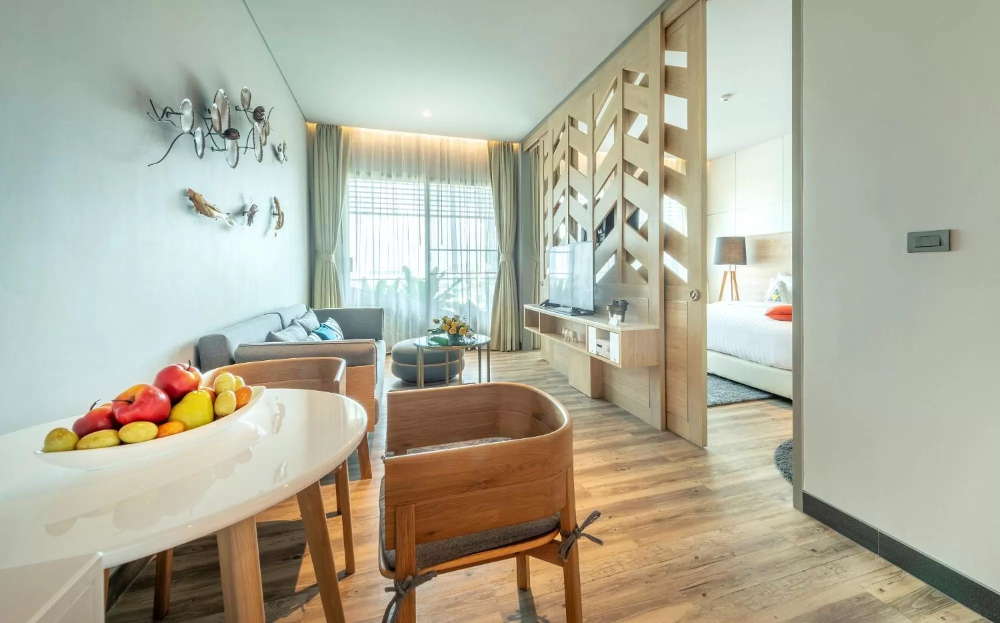 Living room in AisanA Hotel Korat