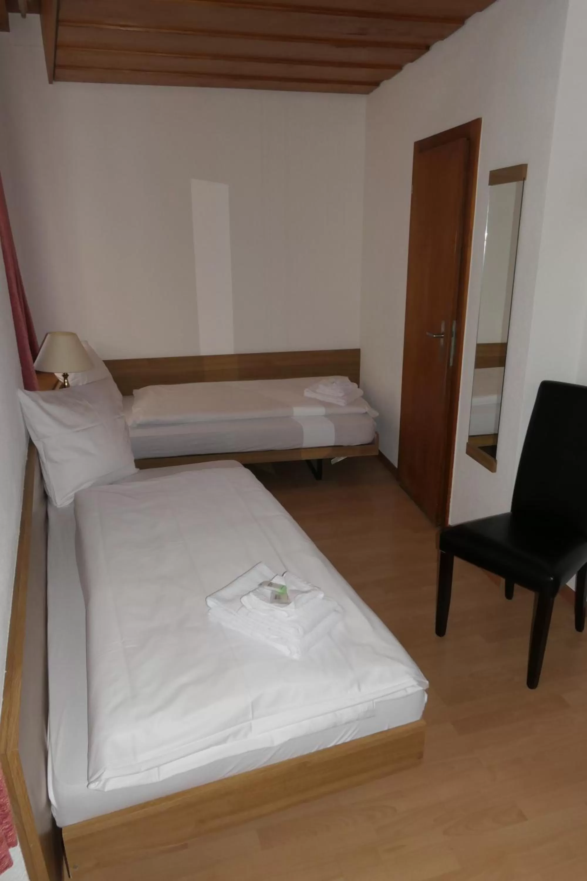 Bedroom, Bed in Hotel Franziskaner