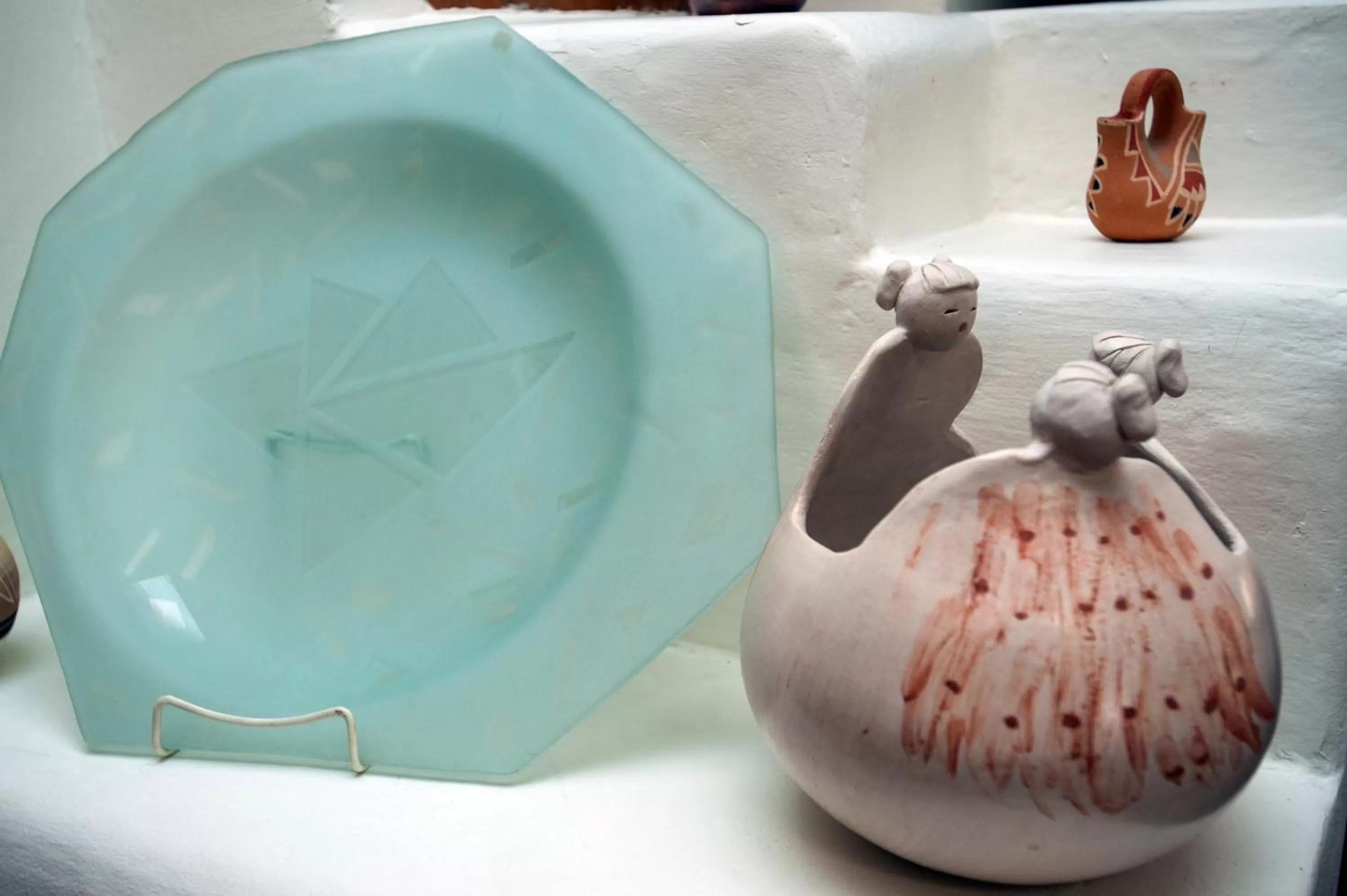 Decorative detail in Inn on La Loma Plaza