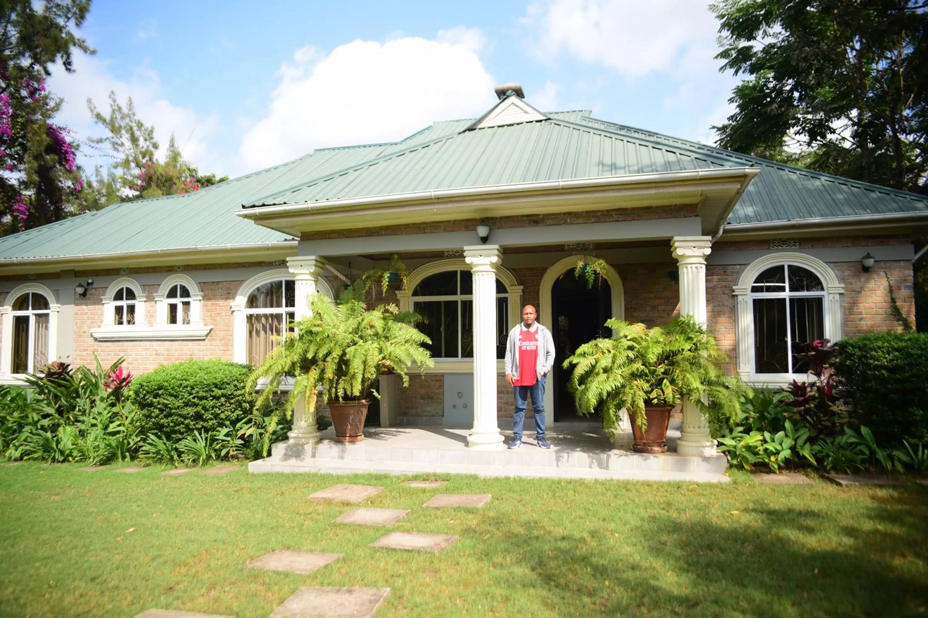 Property Building in Charming Eco-Homestay near Kilimanjaro International Airport