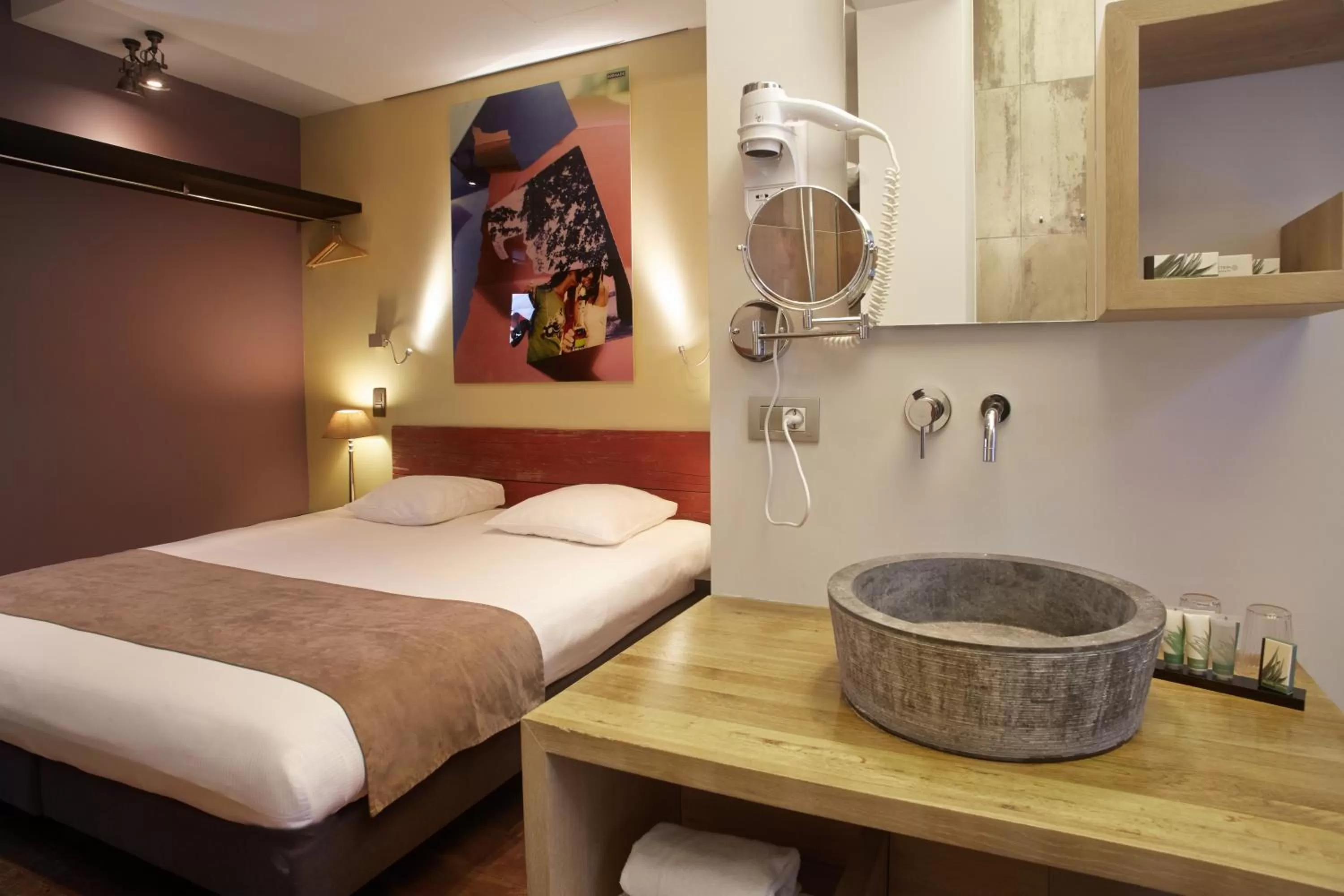 Bed in Boutique Hotel Saint-Géry