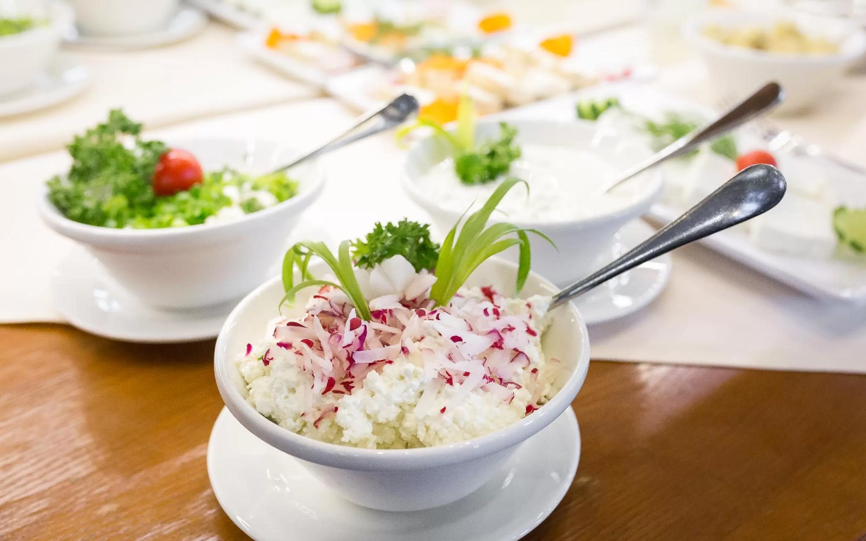 Buffet breakfast in Bukowy Park Hotel Medical SPA