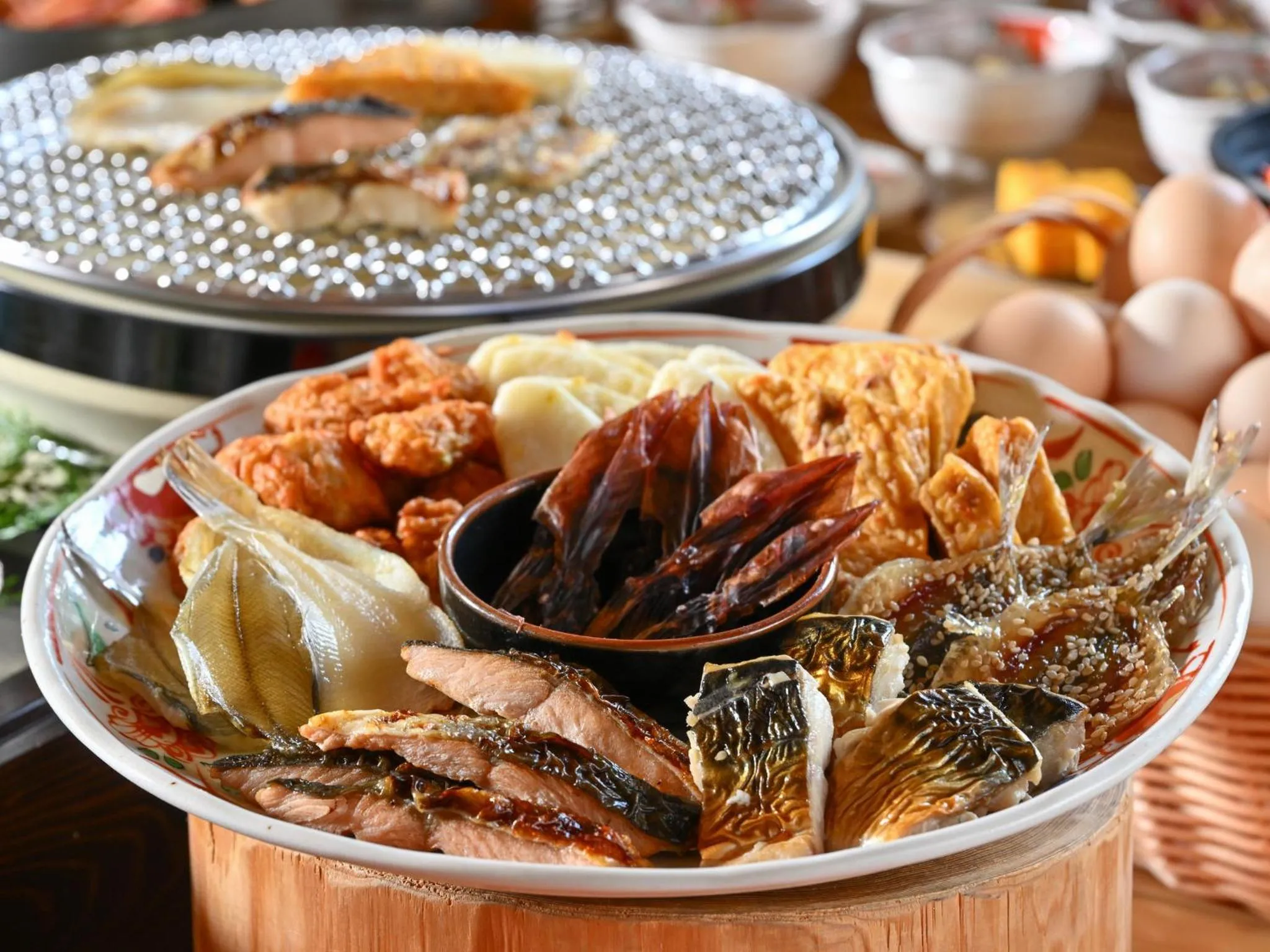 Breakfast in APA Hotel & Resort Kaga Katayamazu Onsen Kasuikyo