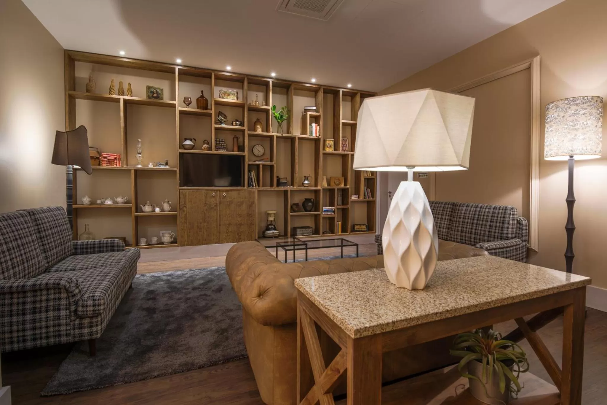 Communal lounge/ TV room in Casa das Muralhas