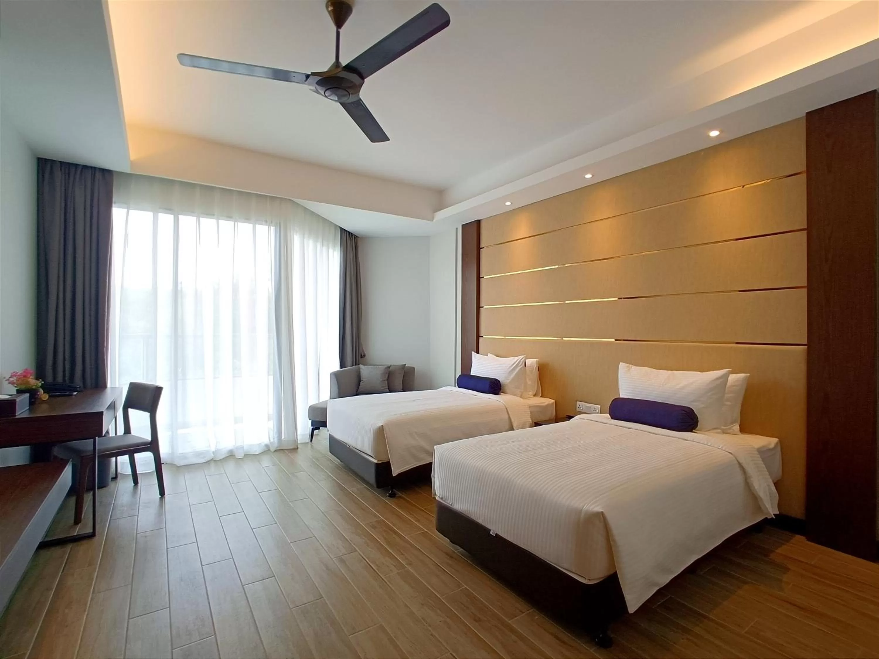 Photo of the whole room, Bed in Pacific Regency Beach Resort, Port Dickson