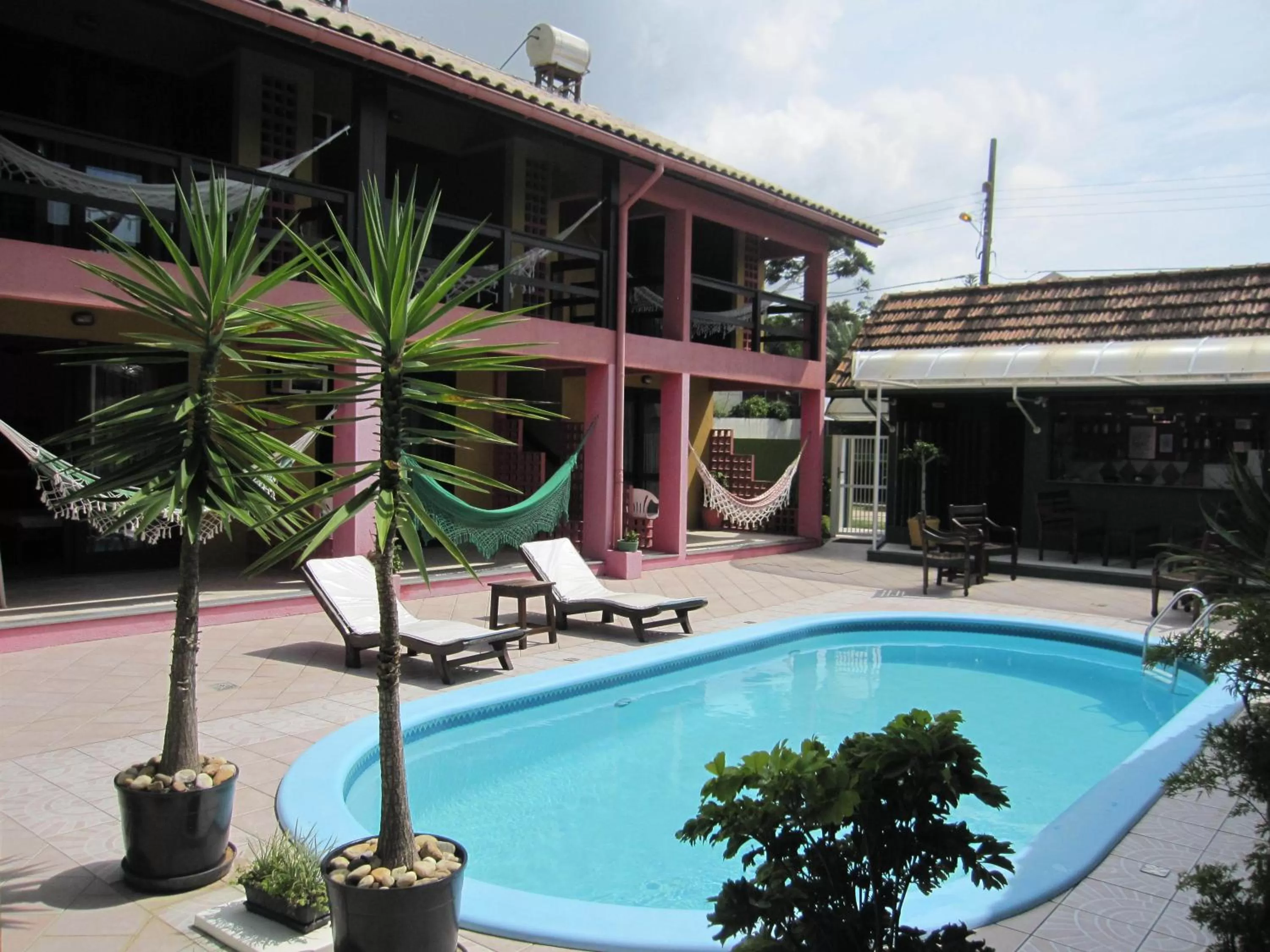 Swimming pool in Pousada Vento Sul