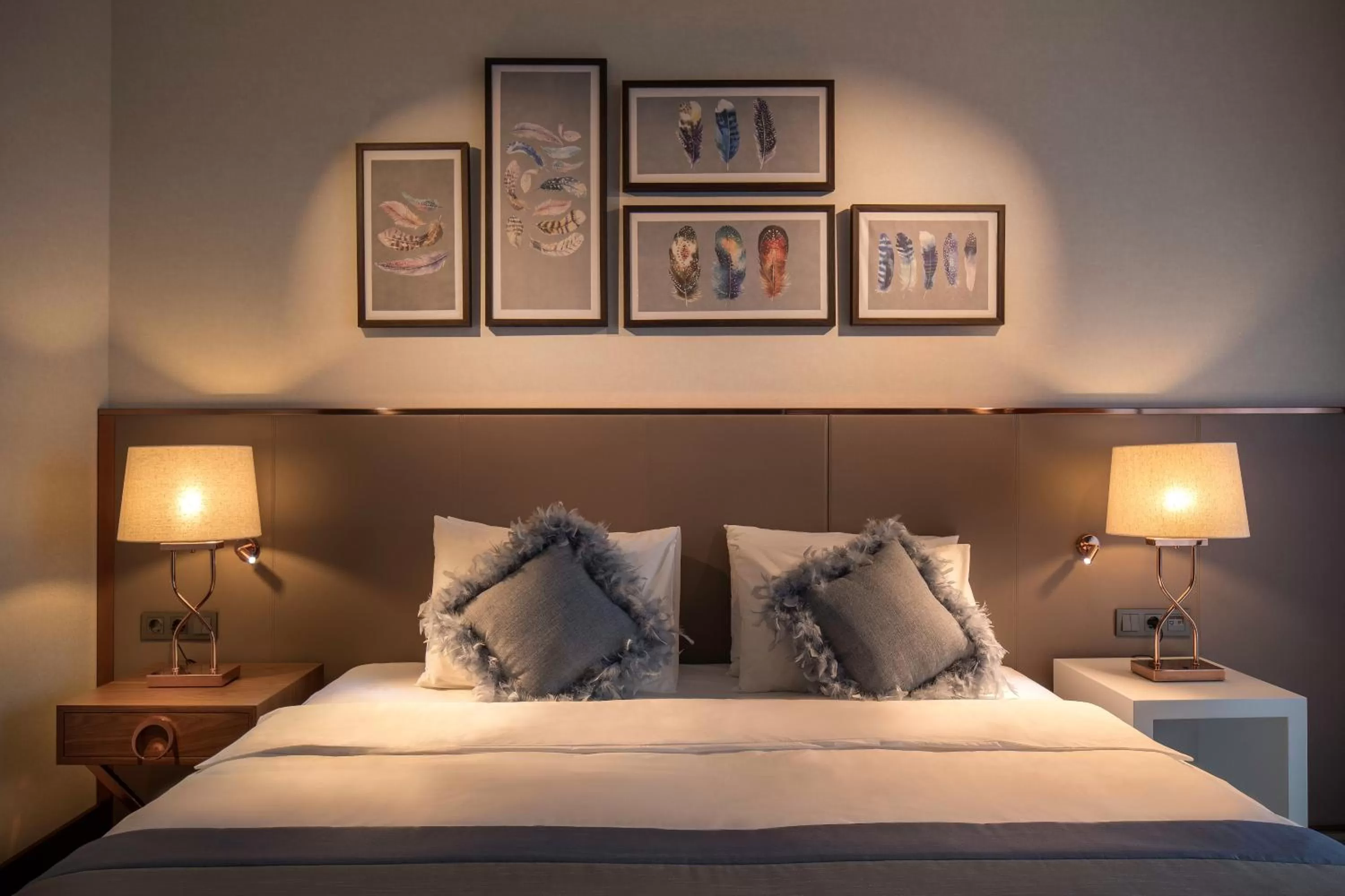 Bed in Lionel Hotel Istanbul