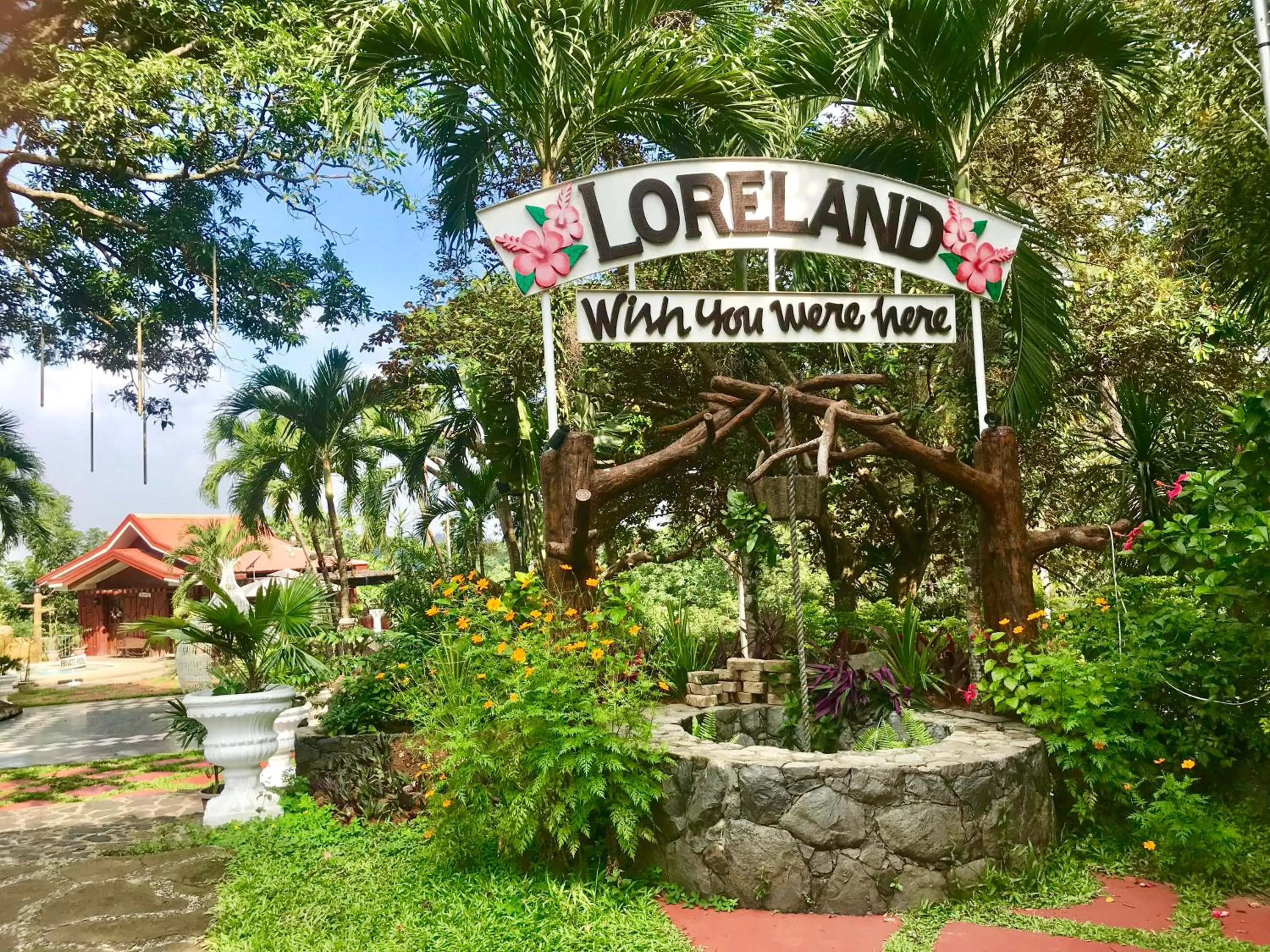 Garden in Loreland Farm Resort