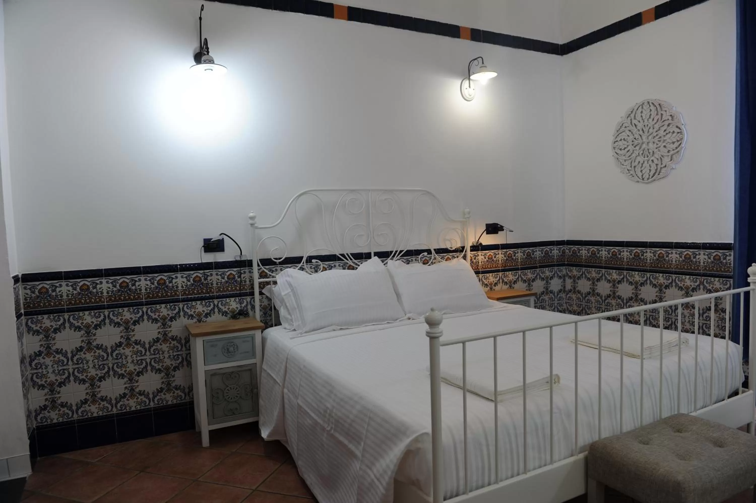 Bed in Torre Balzano B&B