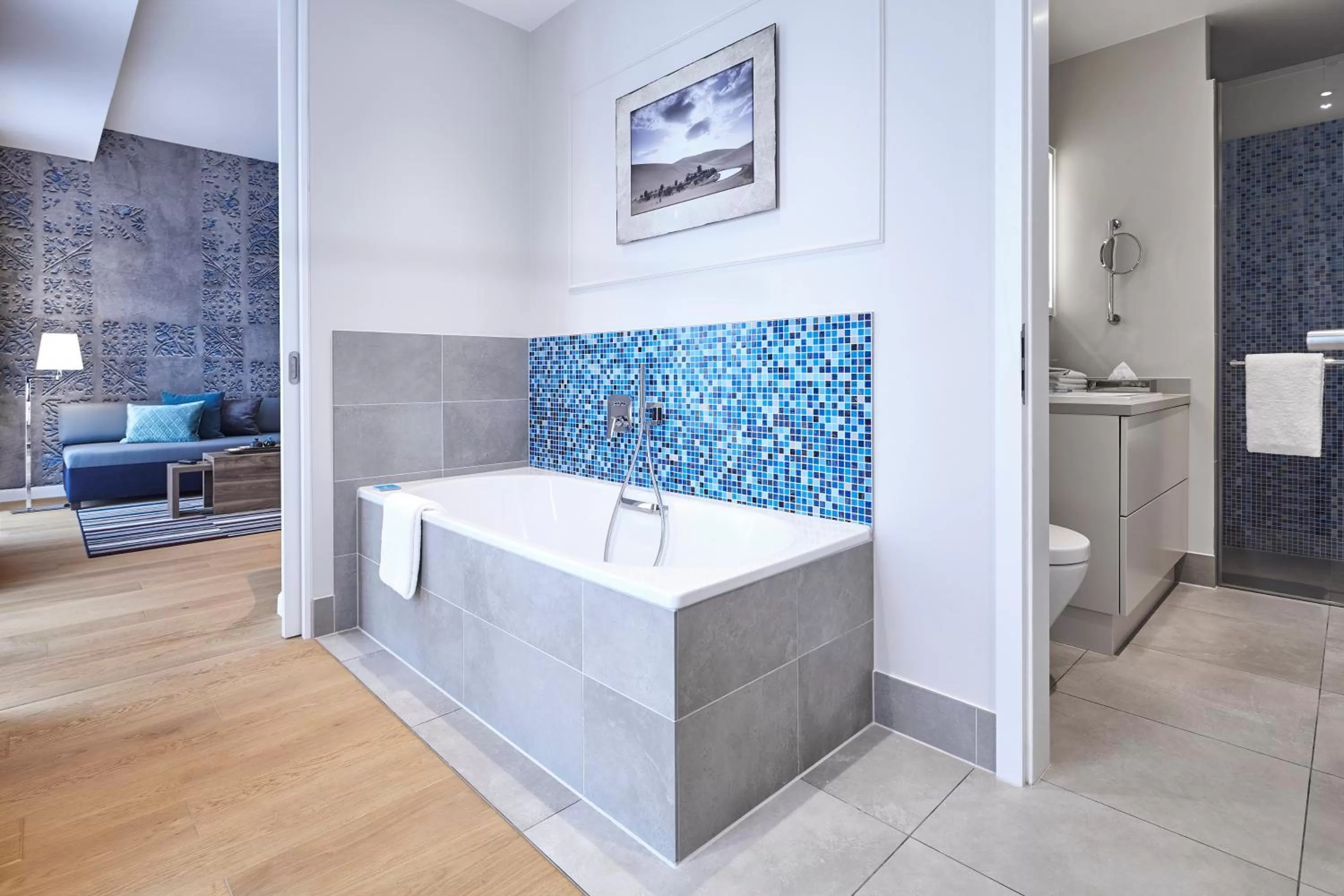 Bathroom in The Wellem, in The Unbound Collection by Hyatt