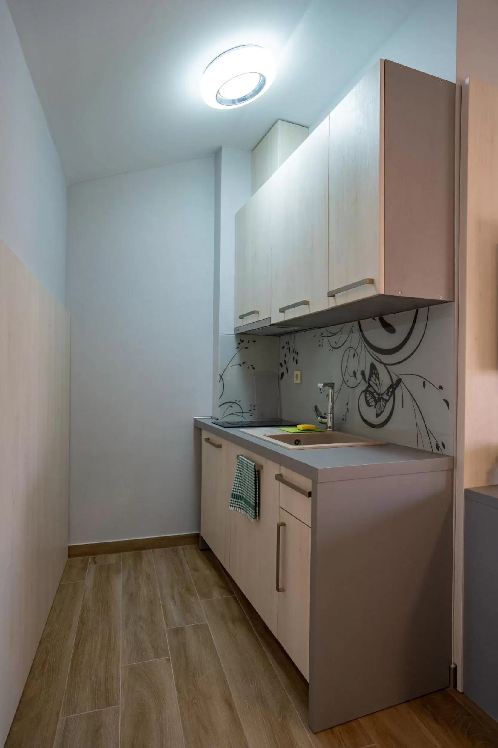 Kitchen or kitchenette in Bed&Breakfast Novalis