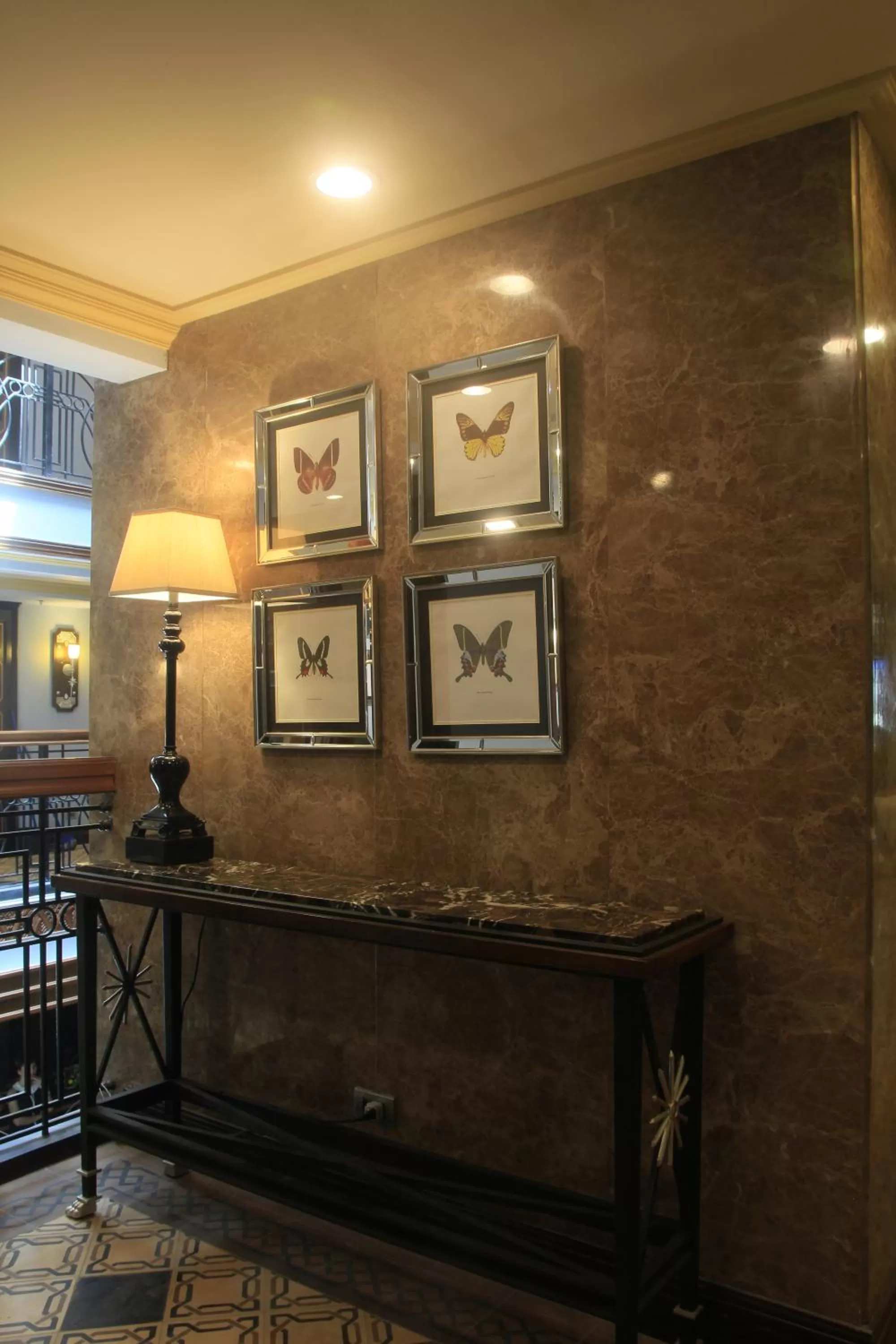 Decorative detail in Herald Suites Polaris