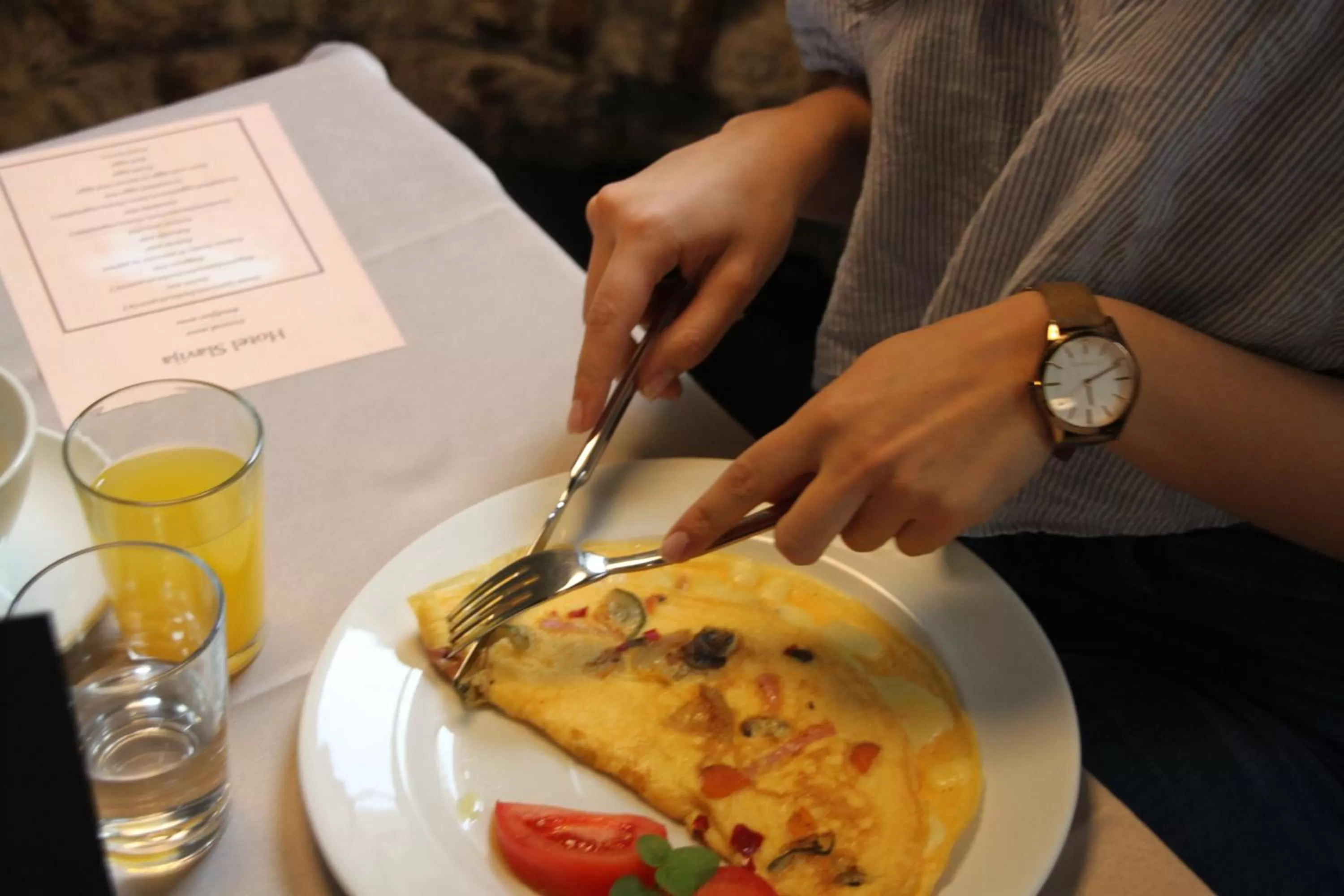 Restaurant/places to eat in Slavija Culture Heritage Hotel