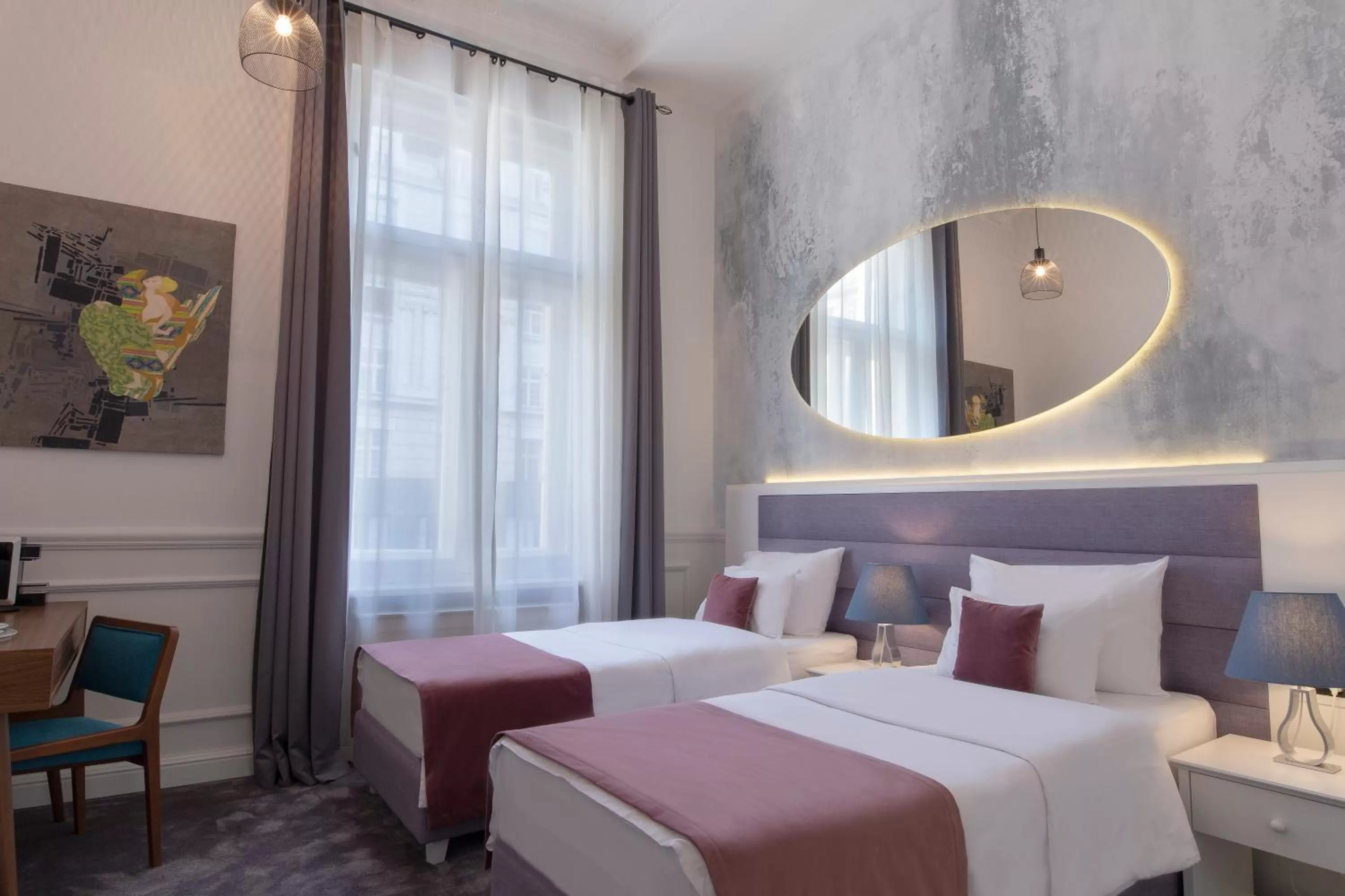 Bed in Public House Hotel