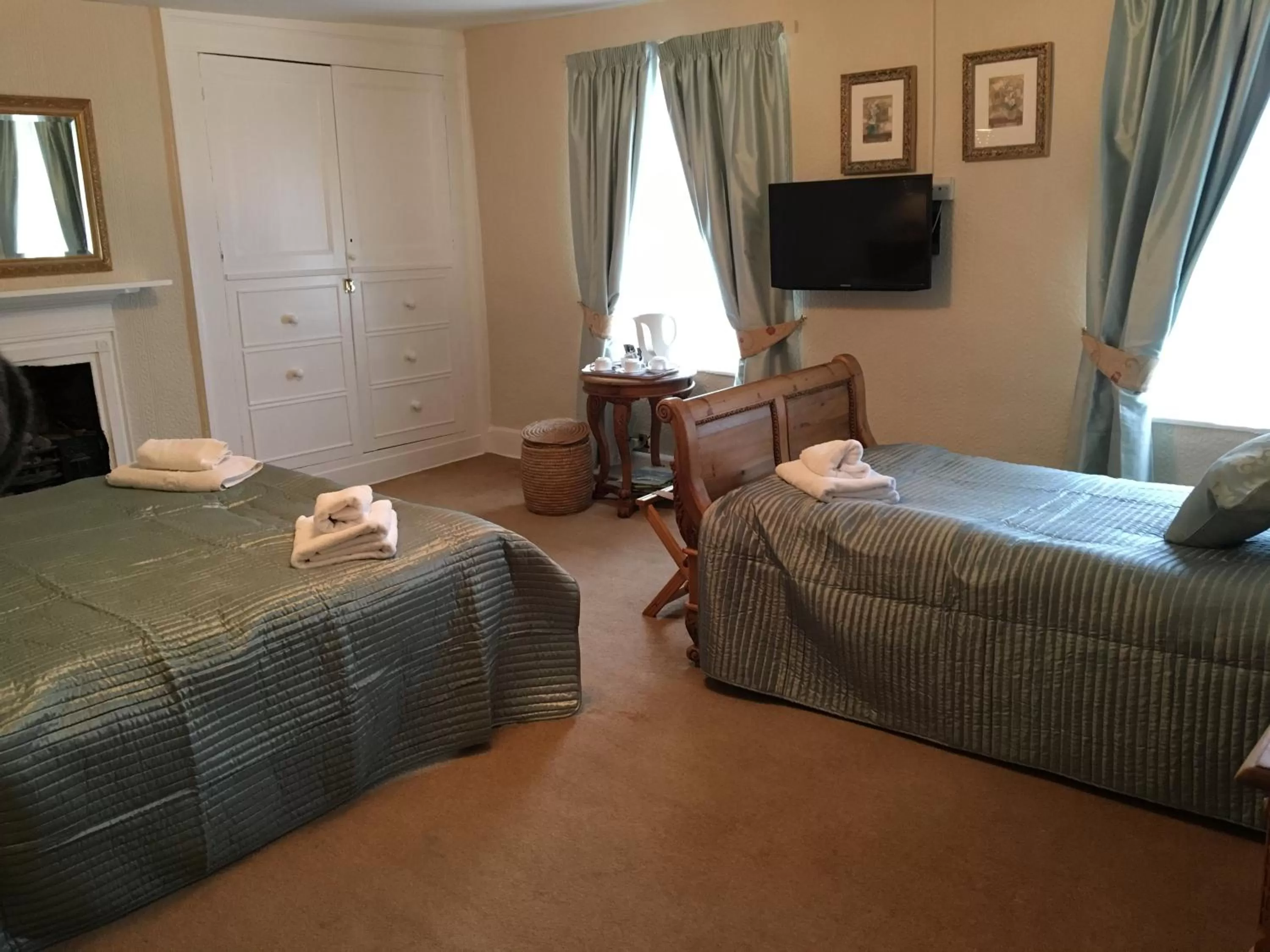 Bed in The Old Well Inn