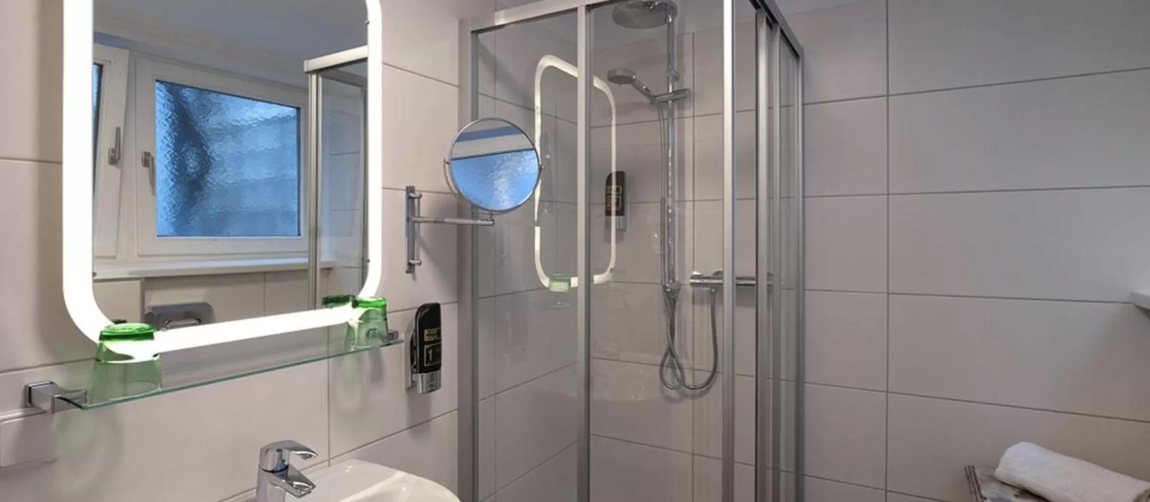 Shower in Hotel Kufsteinerhof