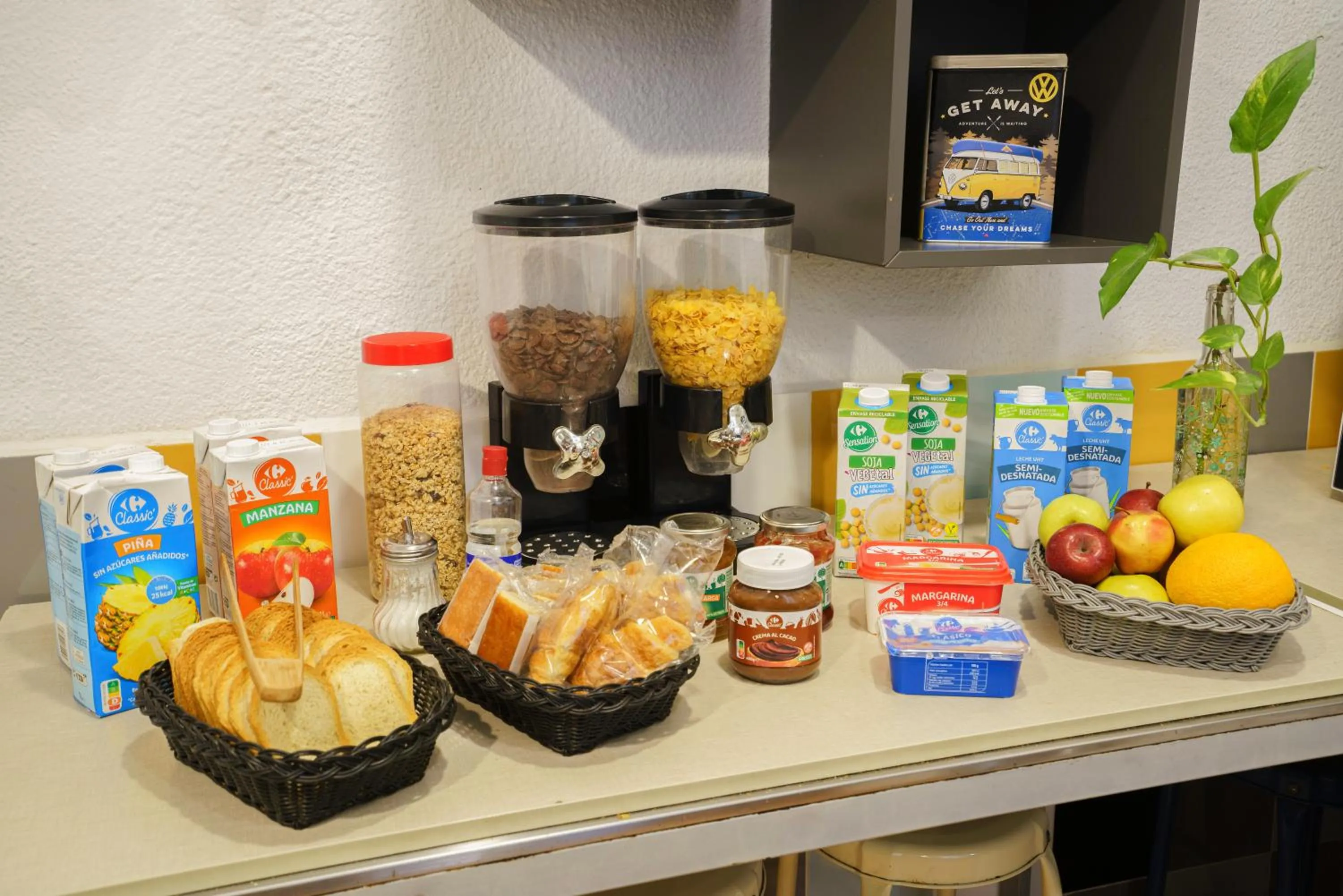 Breakfast in Casa Barcelo Hostel Barcelona