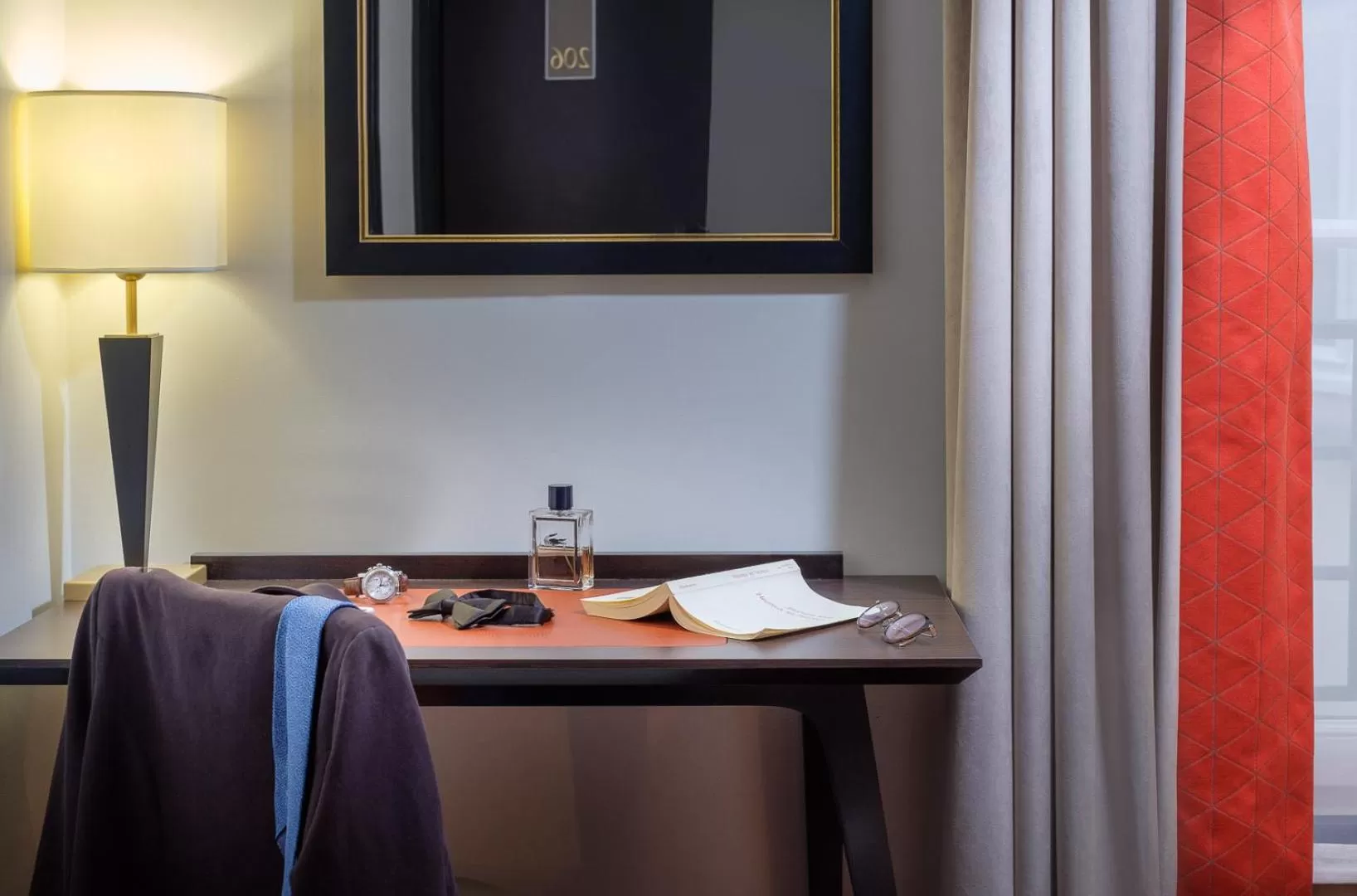 Decorative detail in Hôtel Le Marquis by Inwood Hotels